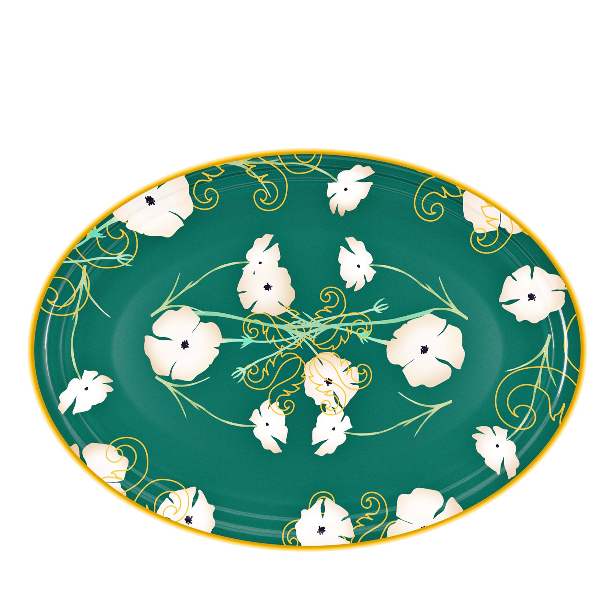 Guzzini - Serving dish big 'Fusion' - Emerald