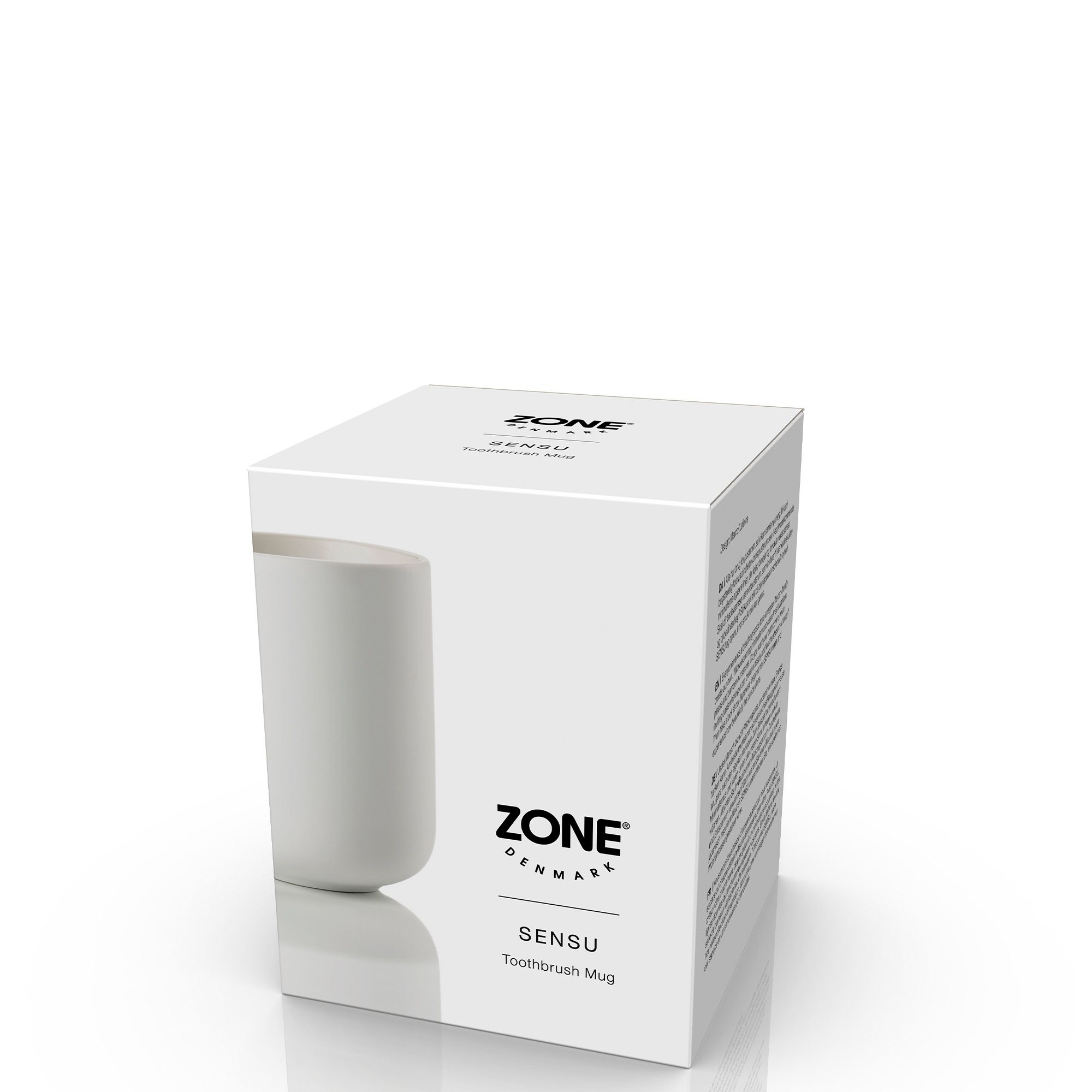 Zone - Sensu Zahnbürstenbecher - White