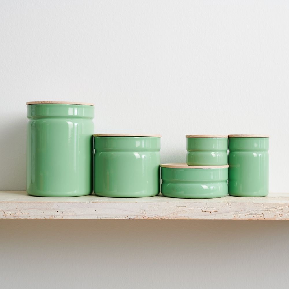 Riess TRUEHOMEWARE - Kitchenmanagement - Enamel storage boxes - 1390 ml