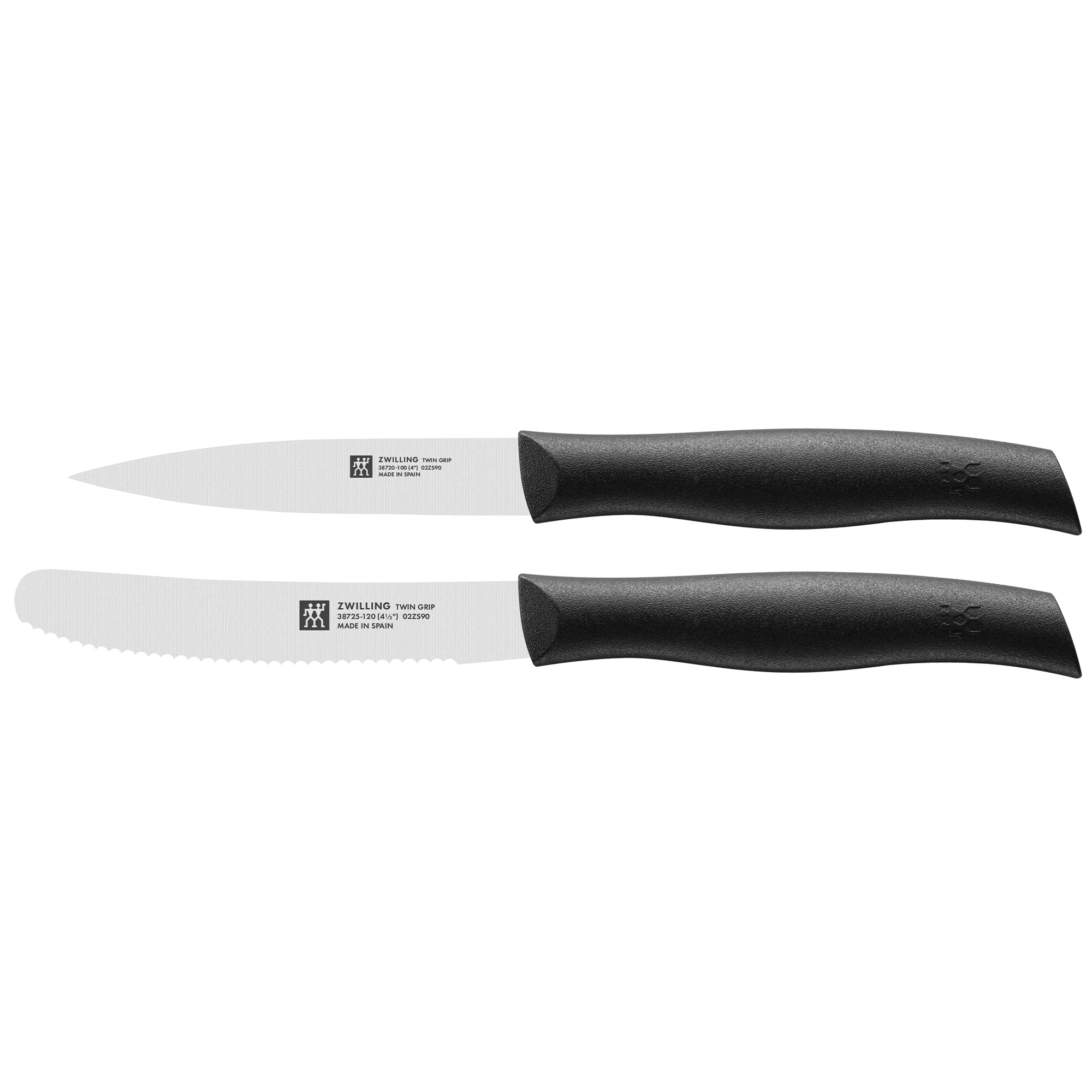 Zwilling - TWIN Grip 2-piece knife set, black