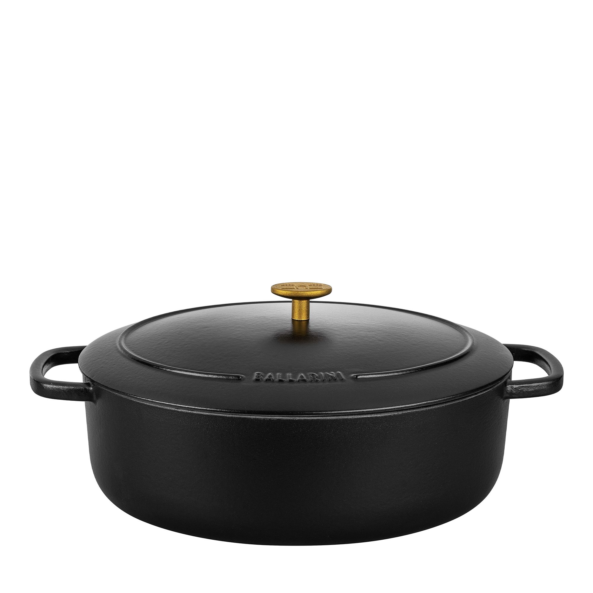 BALLARINI - Cocotte | Bellamonte | oval | 33 cm | Schwarz BALLARINI - Cocotte | Bellamonte | oval | 33 cm | Schwarz