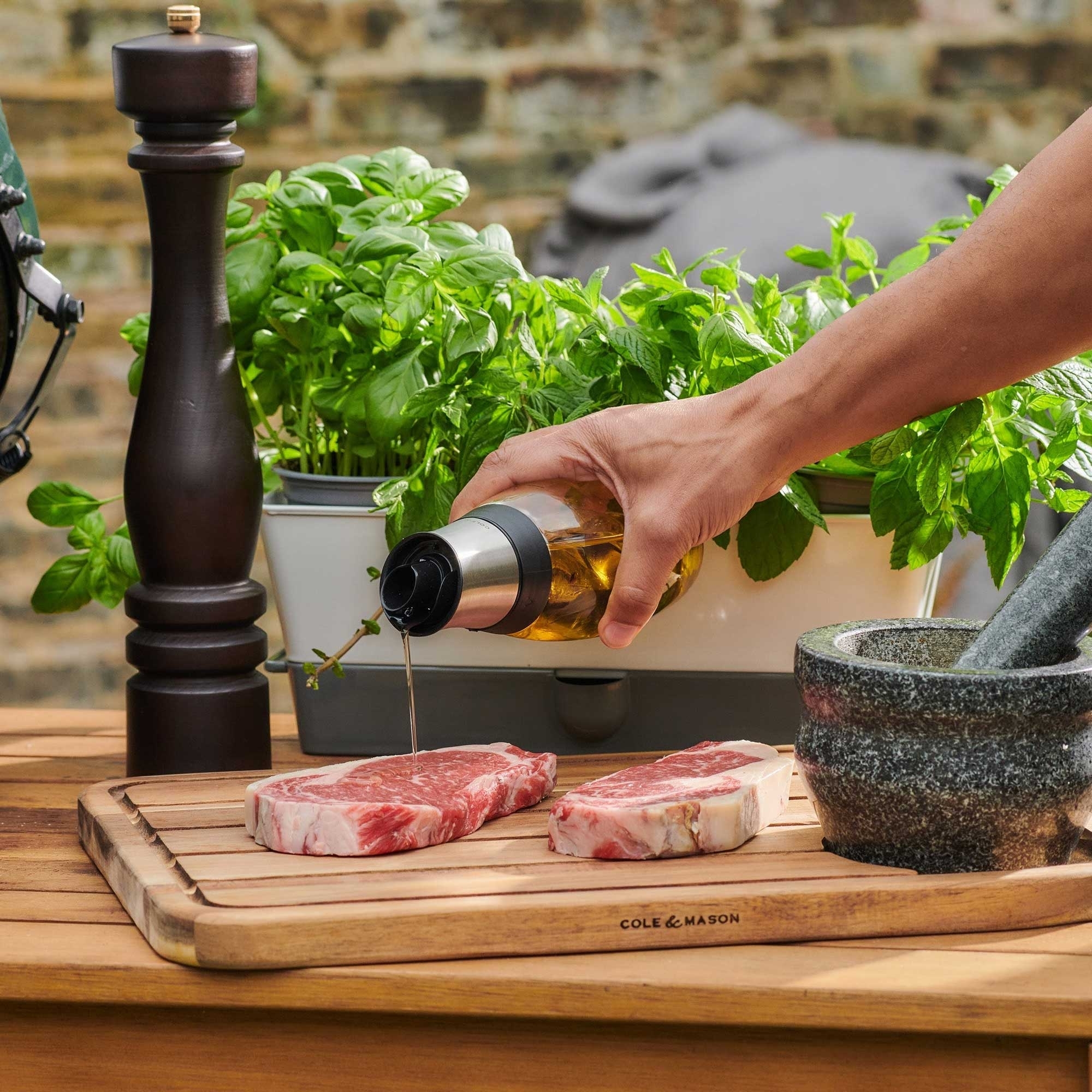 COLE & MASON - Bristol Oil & Vinegar Pourer DUO