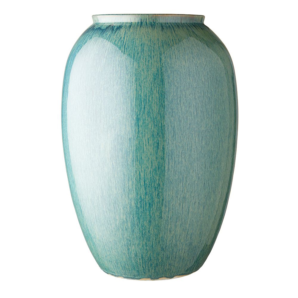 Bitz - Stoneware Vase - 50 cm - green