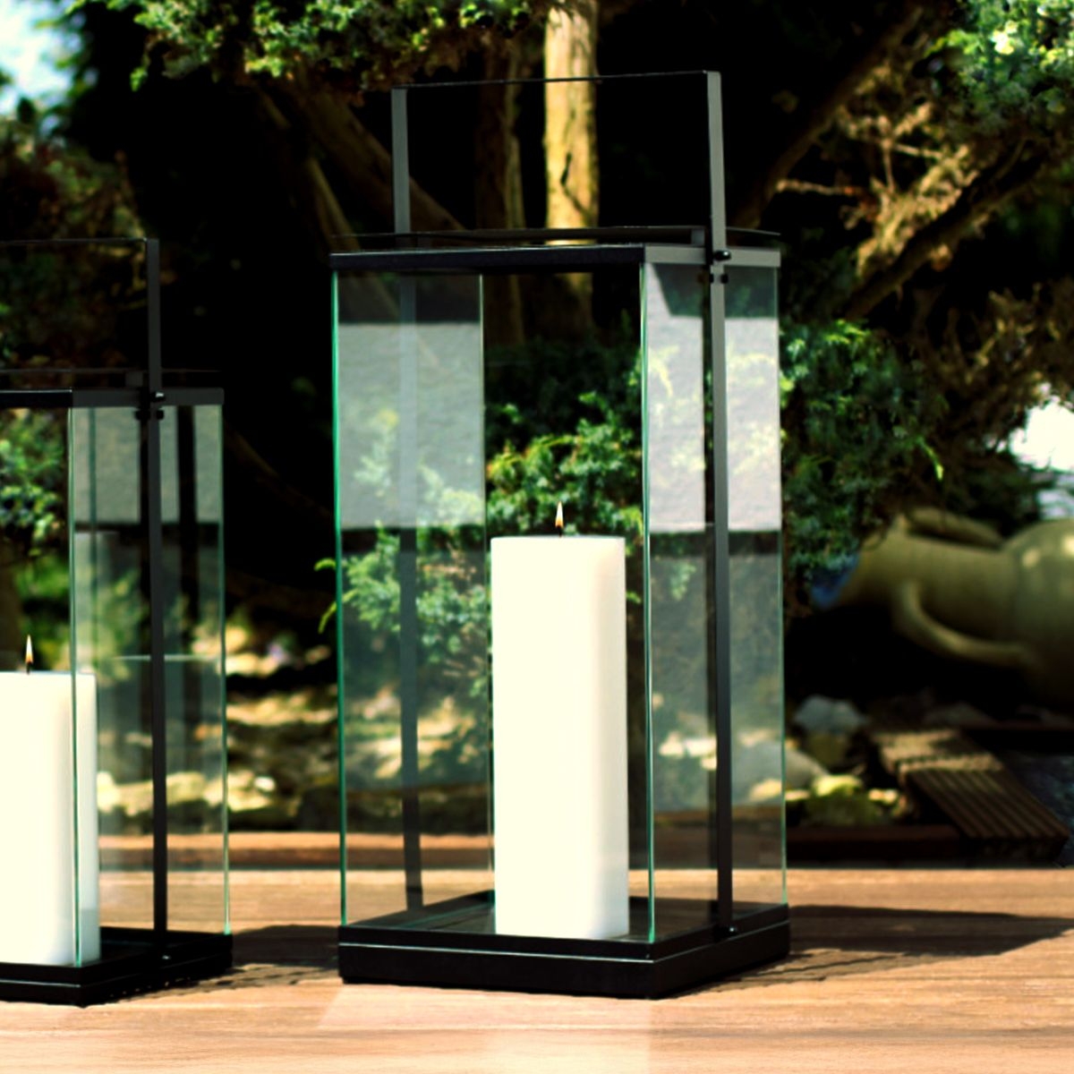 Qult - Lantern HACADO - H 66 cm | Black