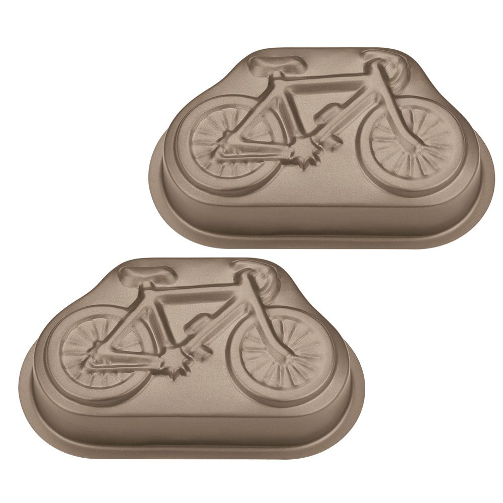 Städter - Cake mould Resi the racing bike - 10,5 x 6,5 x 3 cm - Mini - 2 pieces - 50 ml
