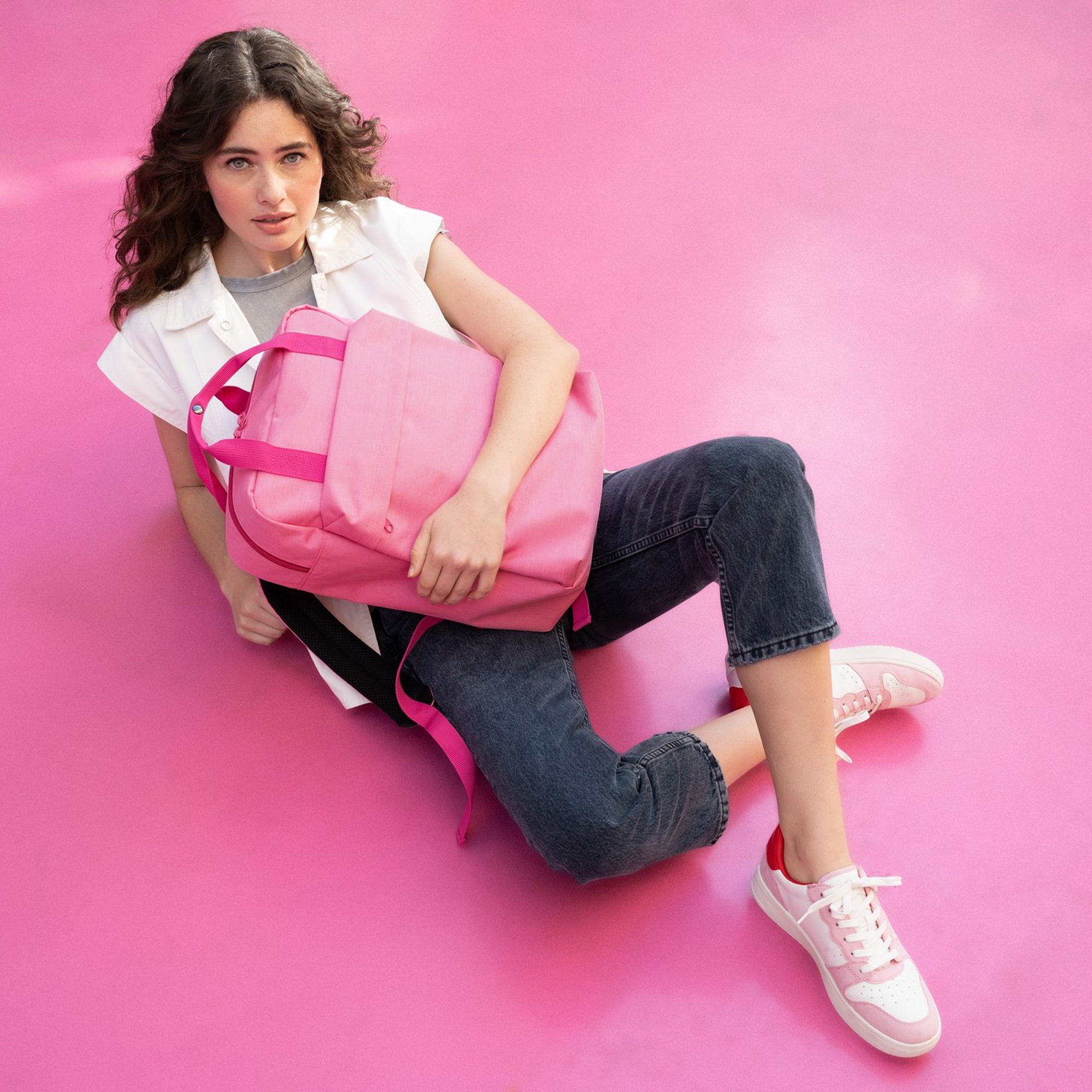 reisenthel - allday backpack m - twist pink