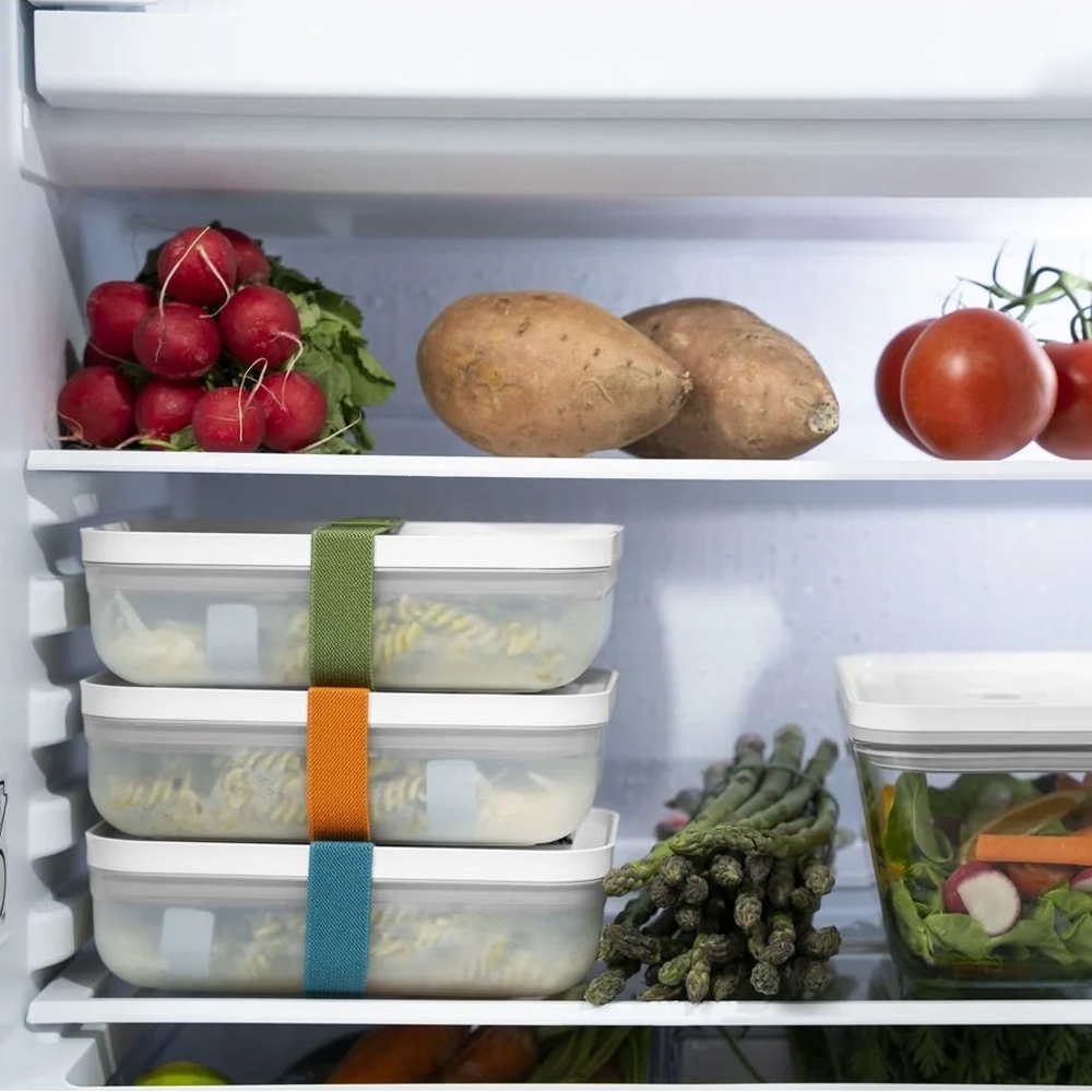 Zwilling - Fresh & Save Vacuum lunch box set L flat 6 pieces, plastic