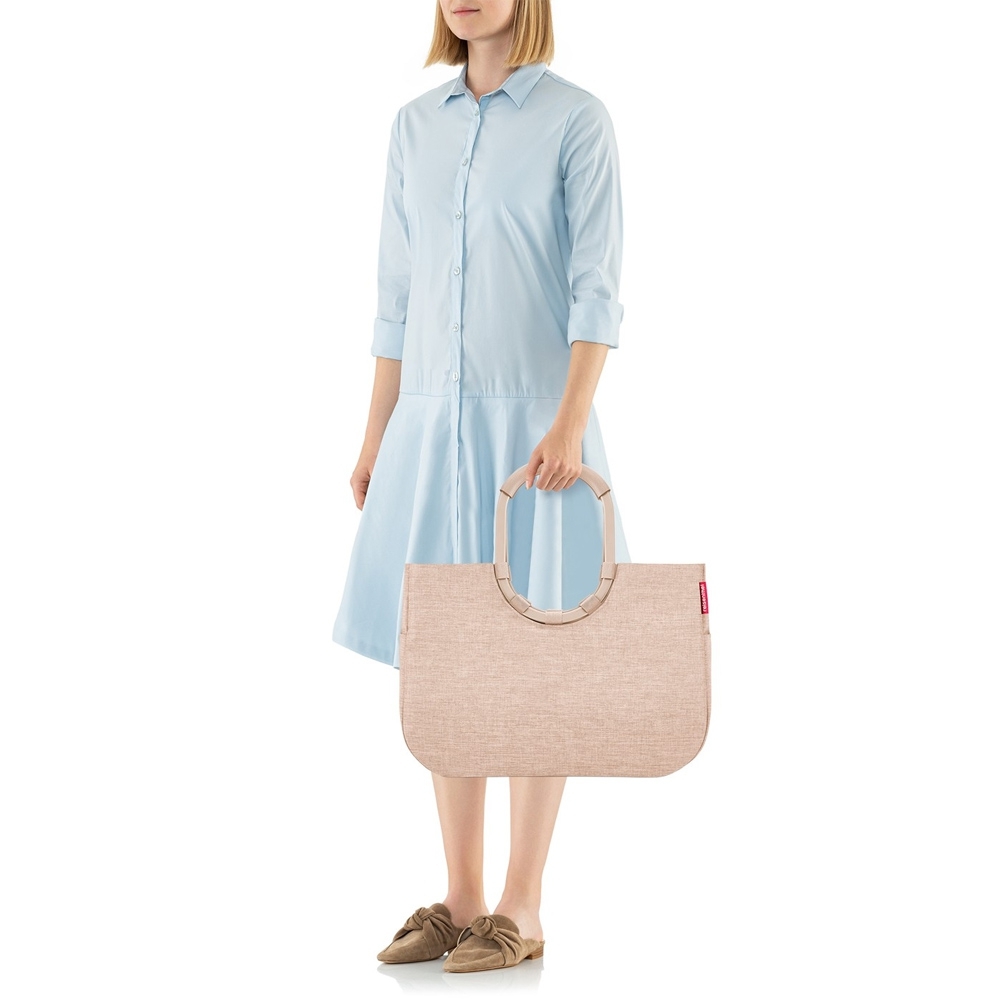 reisenthel - loopshopper L - frame twist coffee