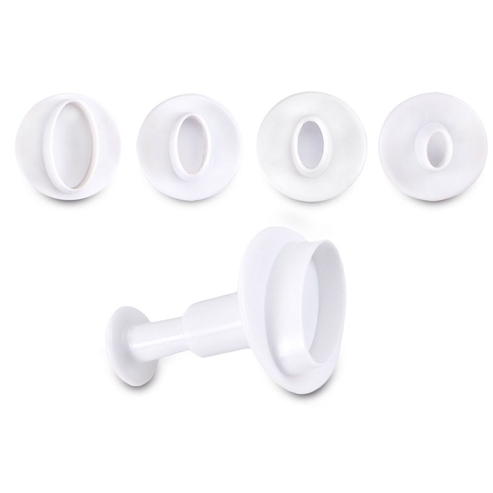 Städter - Ausstecher mit Auswerfer Ovale - 6 / 9 / 13 / 25 mm - Set, 4-teilig Städter - Ausstecher mit Auswerfer Ovale - 6 / 9 / 13 / 25 mm - Set, 4-teilig