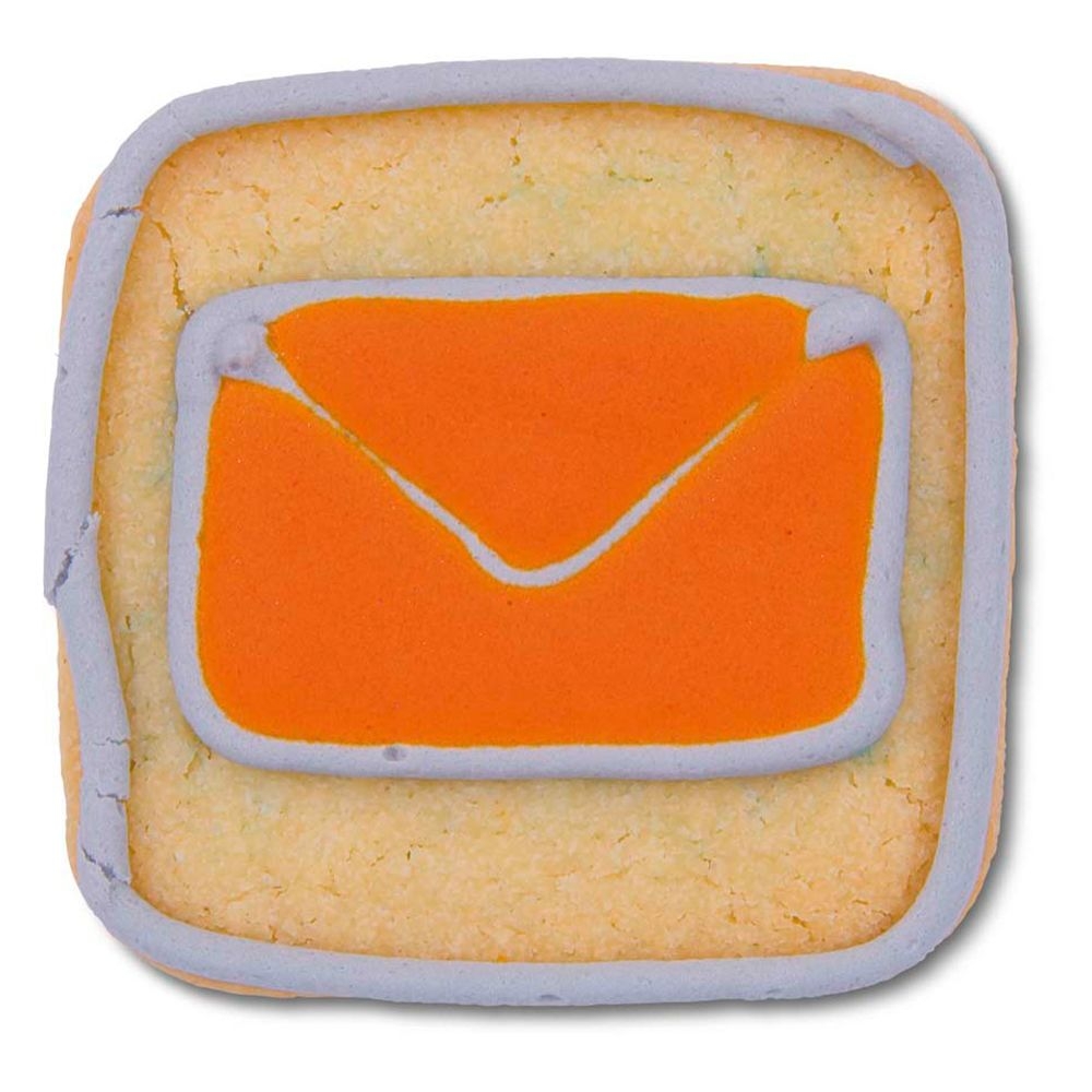Städter - Cookie cutter - App-Cutter mail - 6,5 cm Städter - Cookie cutter - App-Cutter mail - 6,5 cm
