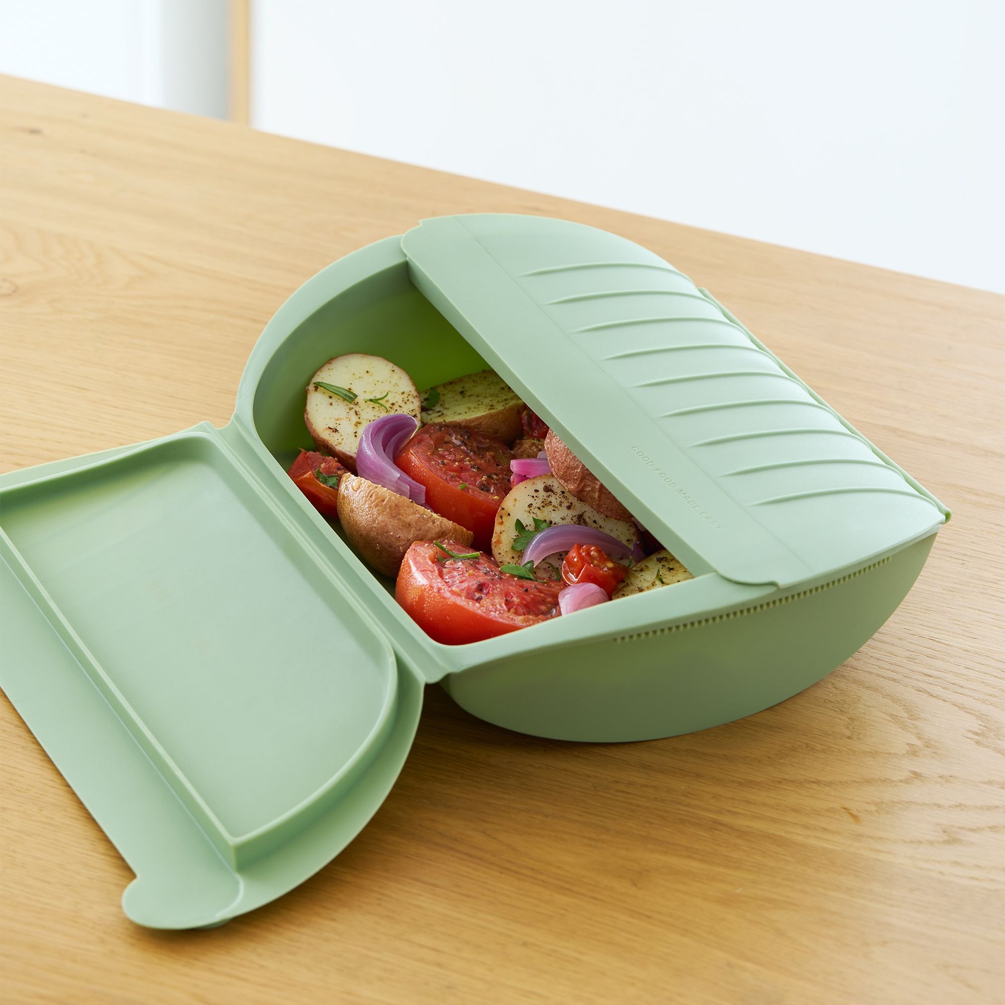 Lékué – Steamer with tray, 3-4 portions