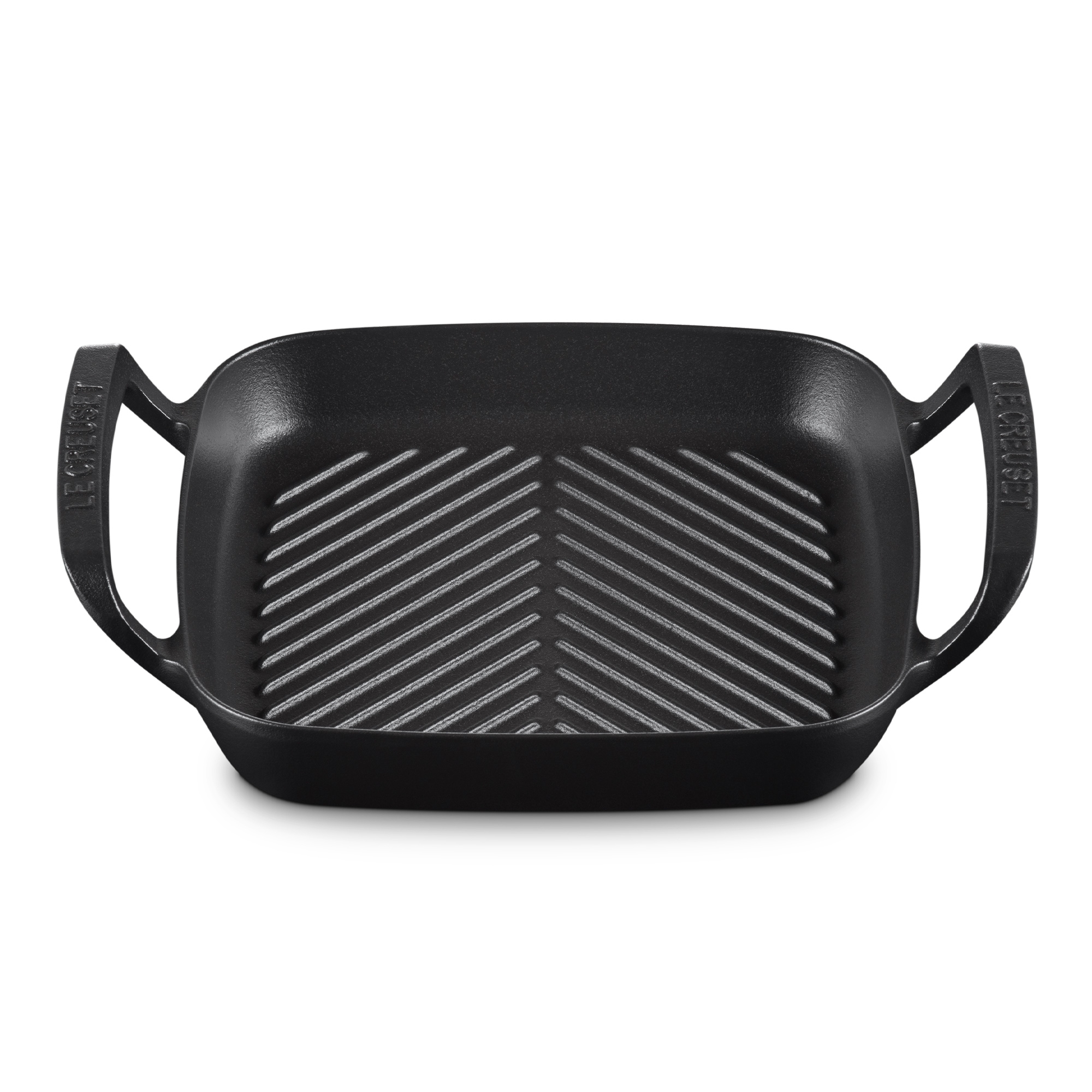 Le Creuset - Grill pan square 26 cm - black matt - BBQ Outdoor Le Creuset - Grill pan square 26 cm - black matt - BBQ Outdoor
