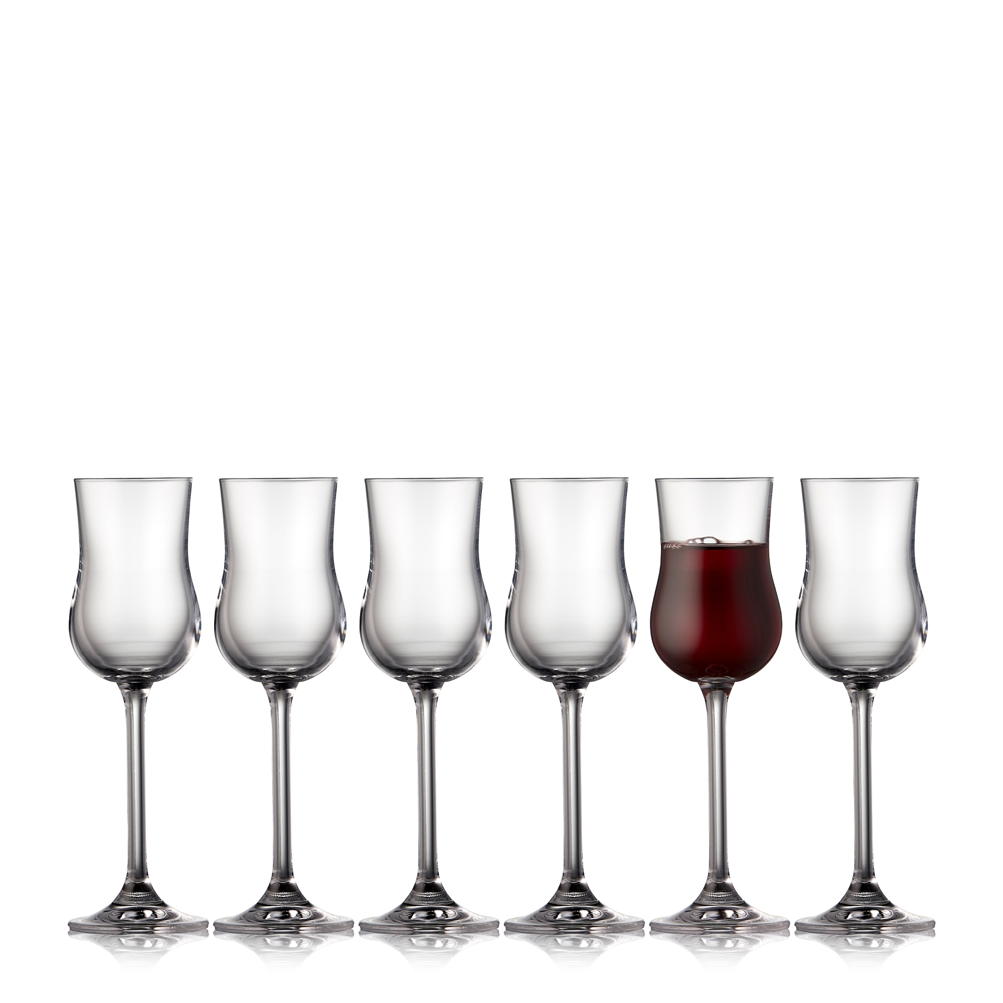 Lyngby Glas - Juvel - Portweinglas - 6 Stck.