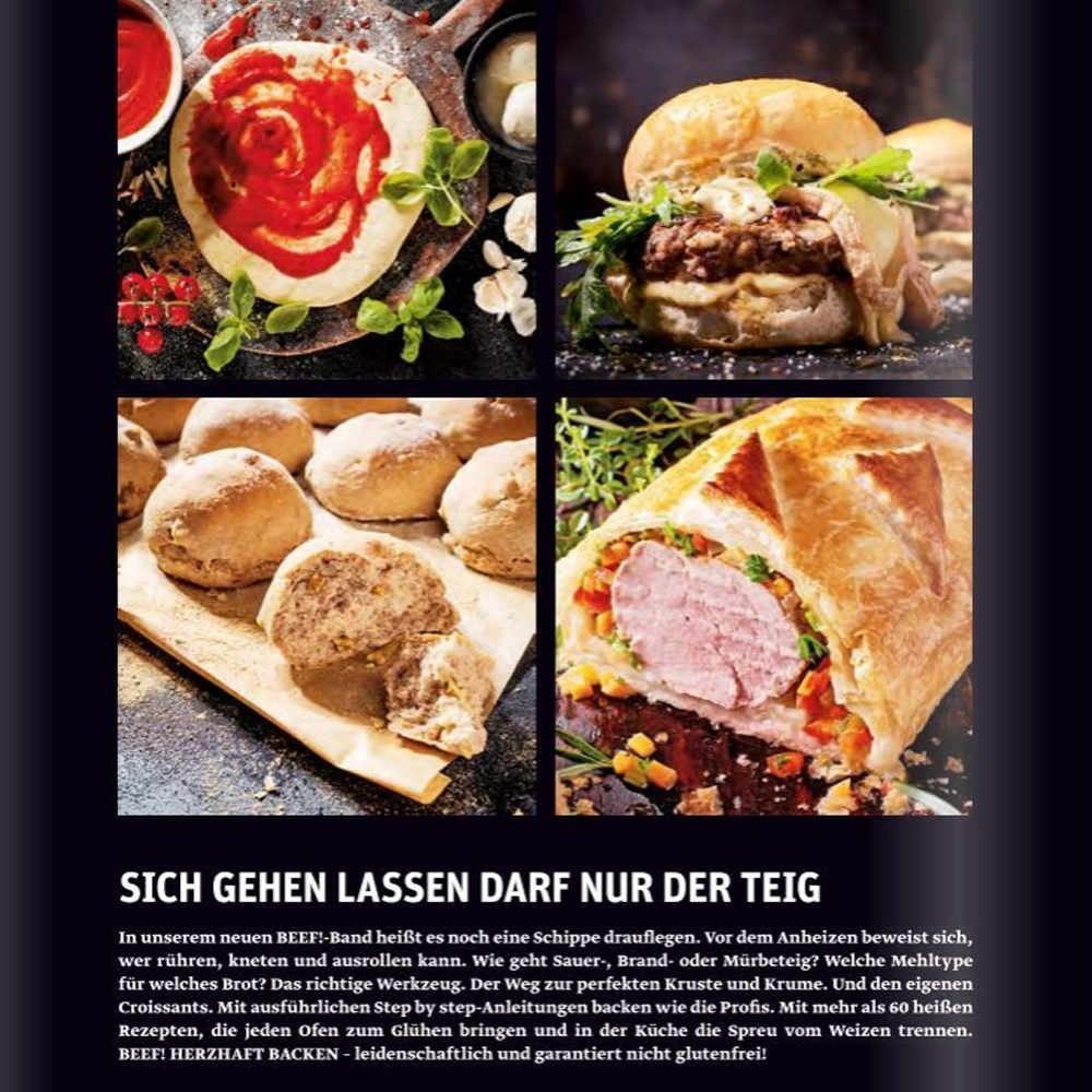 BEEF! - Kochbuch Band 7 - Meisterstücke für Männer ""Herzhaft backen"" BEEF! - Kochbuch Band 7 - Meisterstücke für Männer ""Herzhaft backen""