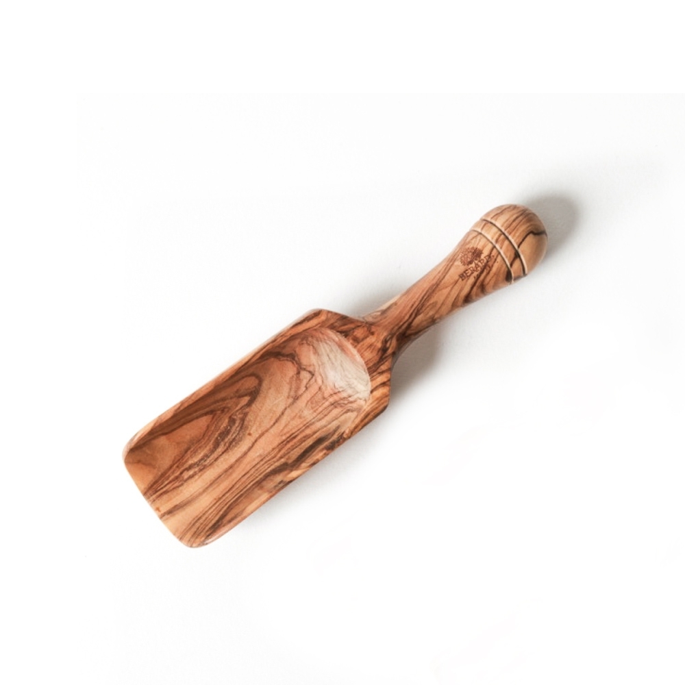 Berard salt shovel large, olive wood, 18cm Berard salt shovel large, olive wood, 18cm