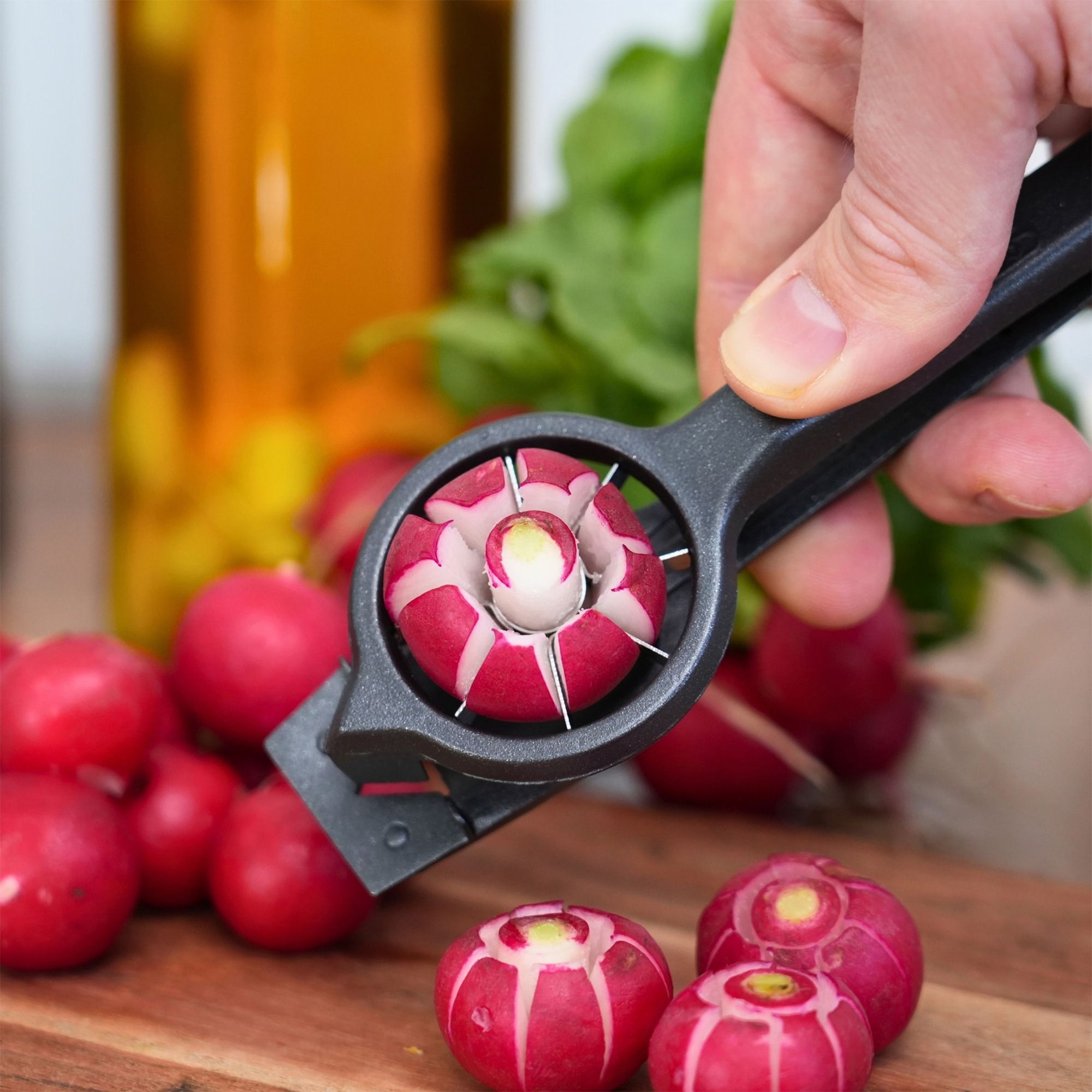 Westmark - Radishrose cutter »Decoretto« Black Edition