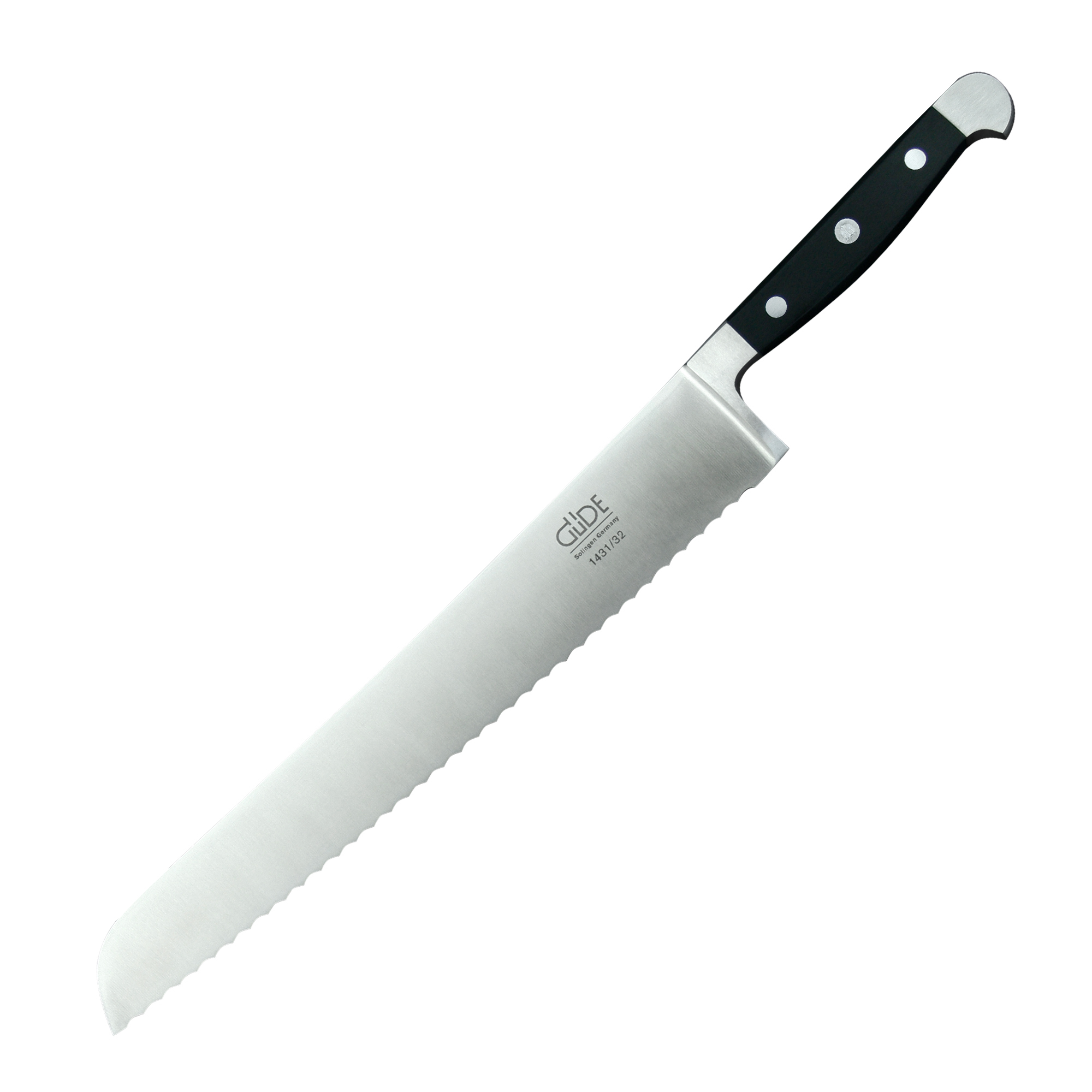 Güde - Bread knife 32 cm - Alpha, double-handed