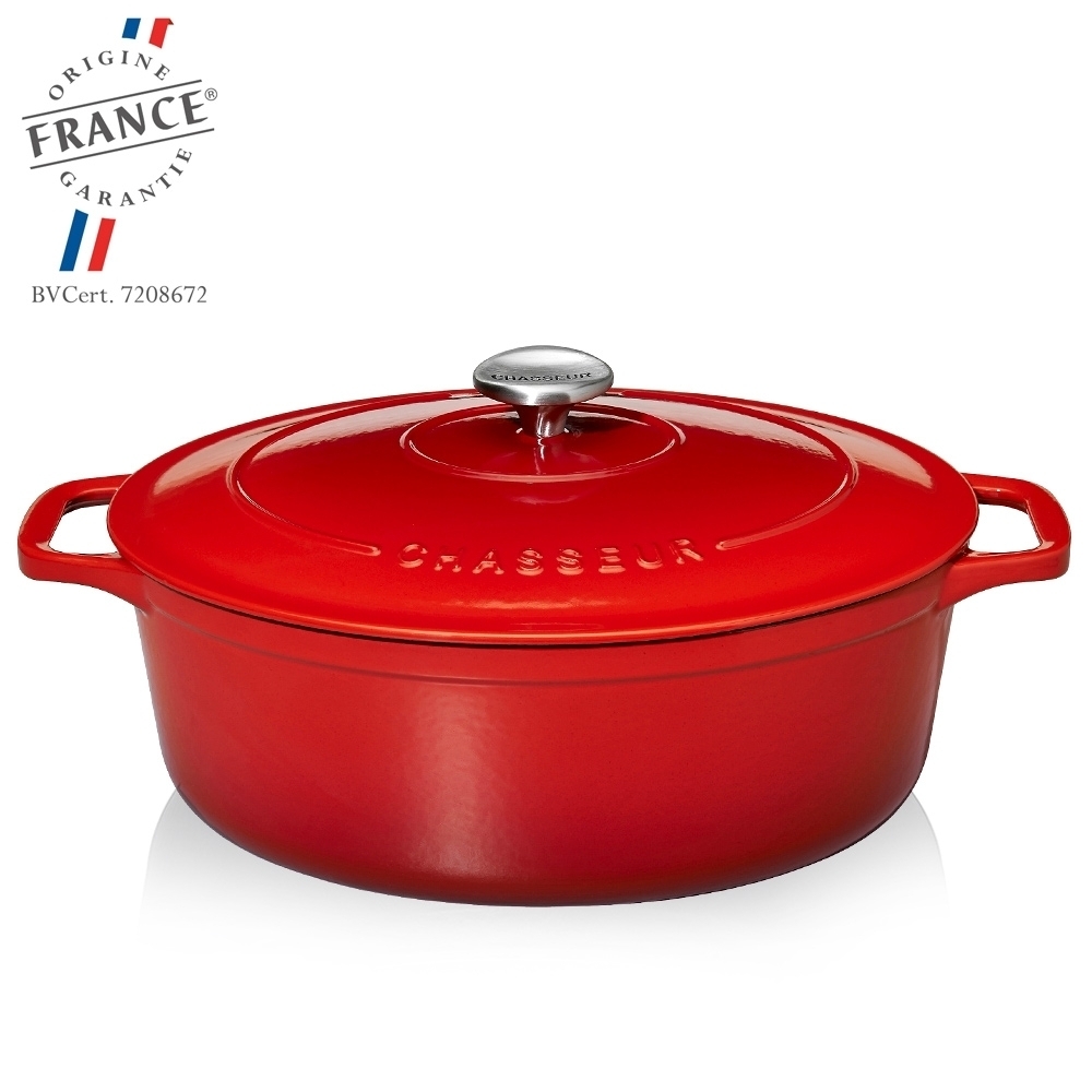 Chasseur - Ovaler Bräter - Rot Chasseur - Ovaler Bräter - Rot
