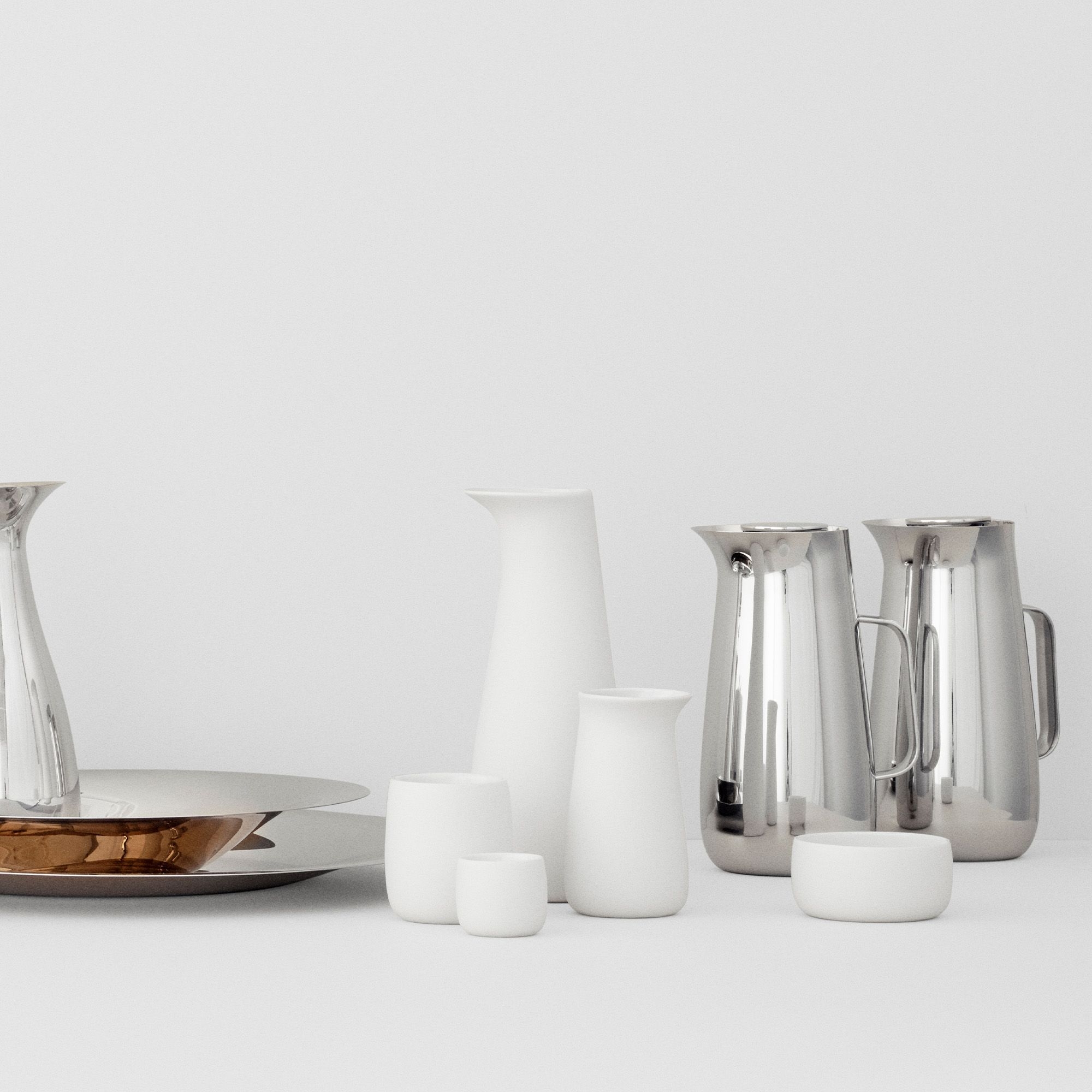 Stelton - Sugar bowl - FOSTER - white