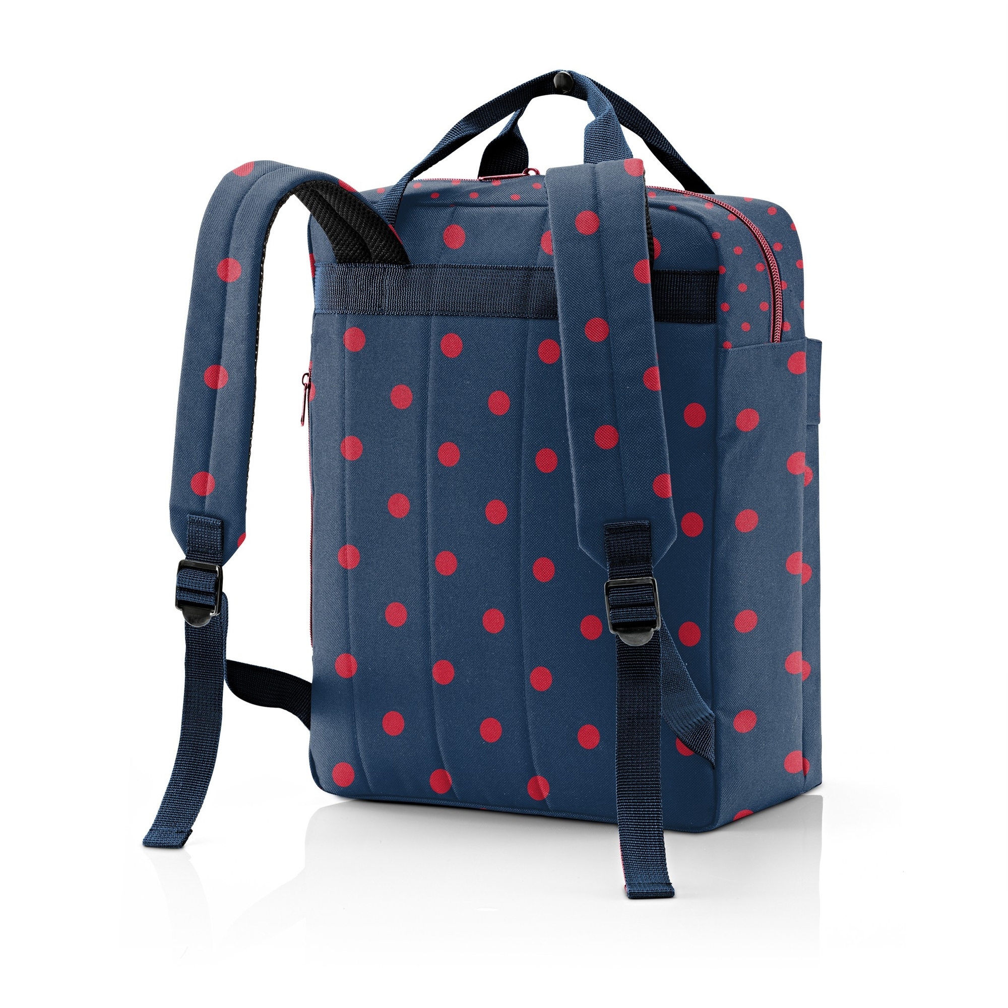 reisenthel - allday backpack m - mixed dots red reisenthel - allday backpack m - mixed dots red