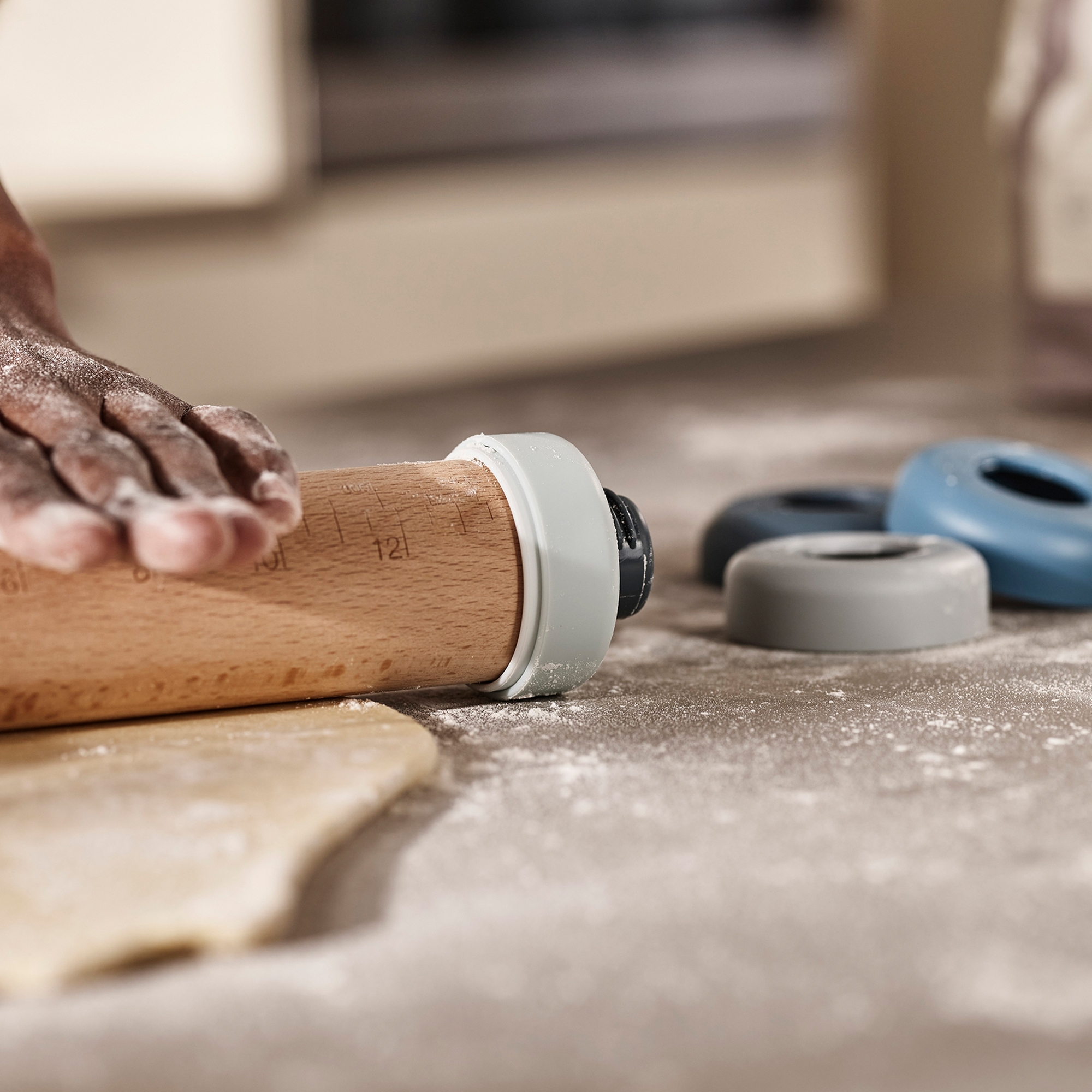 Joseph Joseph - Height-adjustable rolling pin Sky Joseph Joseph - Height-adjustable rolling pin Sky