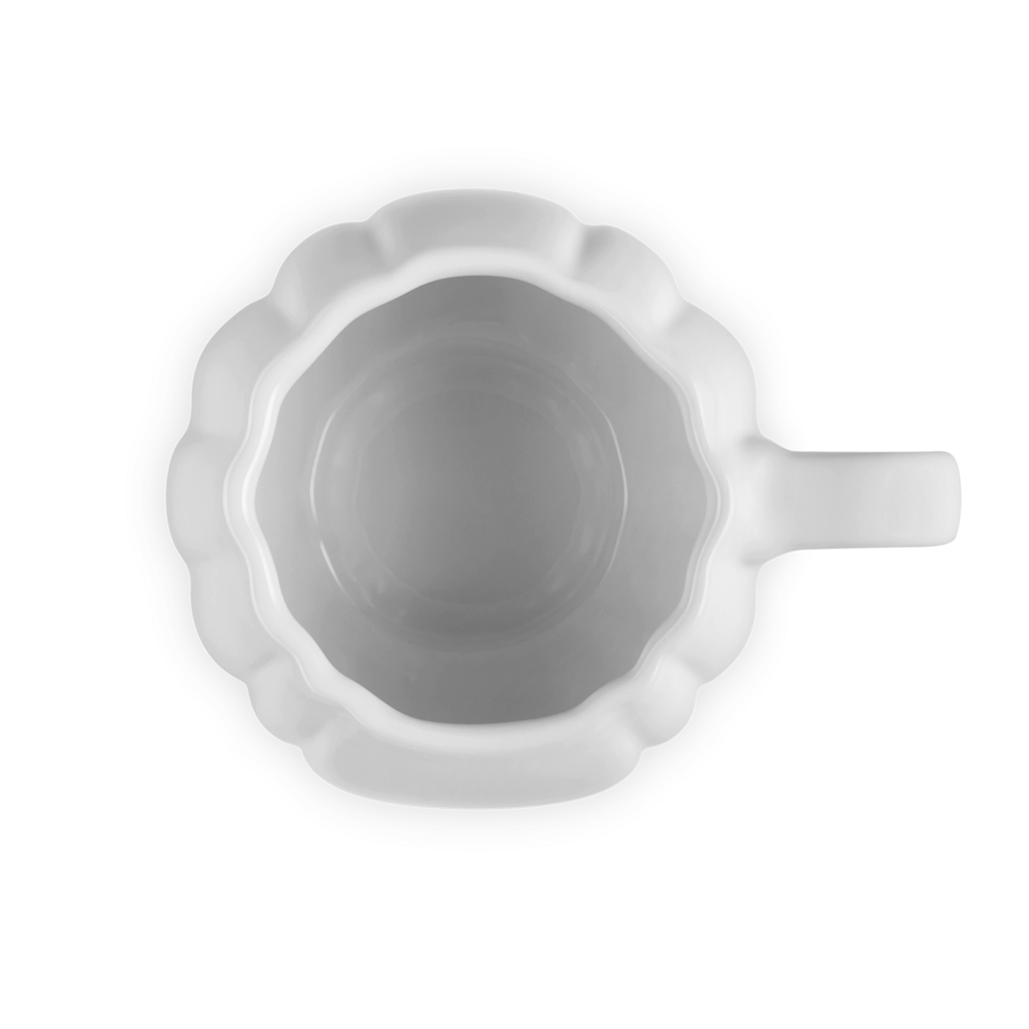 Le Creuset - Pumpkin Mug with lid 400 ml - White