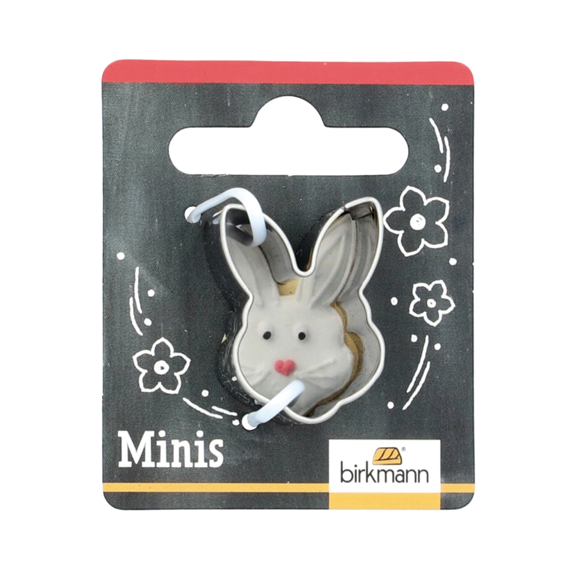 Birkmann - Mini cookie cutter -bunny head- 2.8 cm