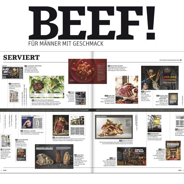 Nr. 51 BEEF! Für Männer mit Geschmack 3/2019 - Es gibt Salat