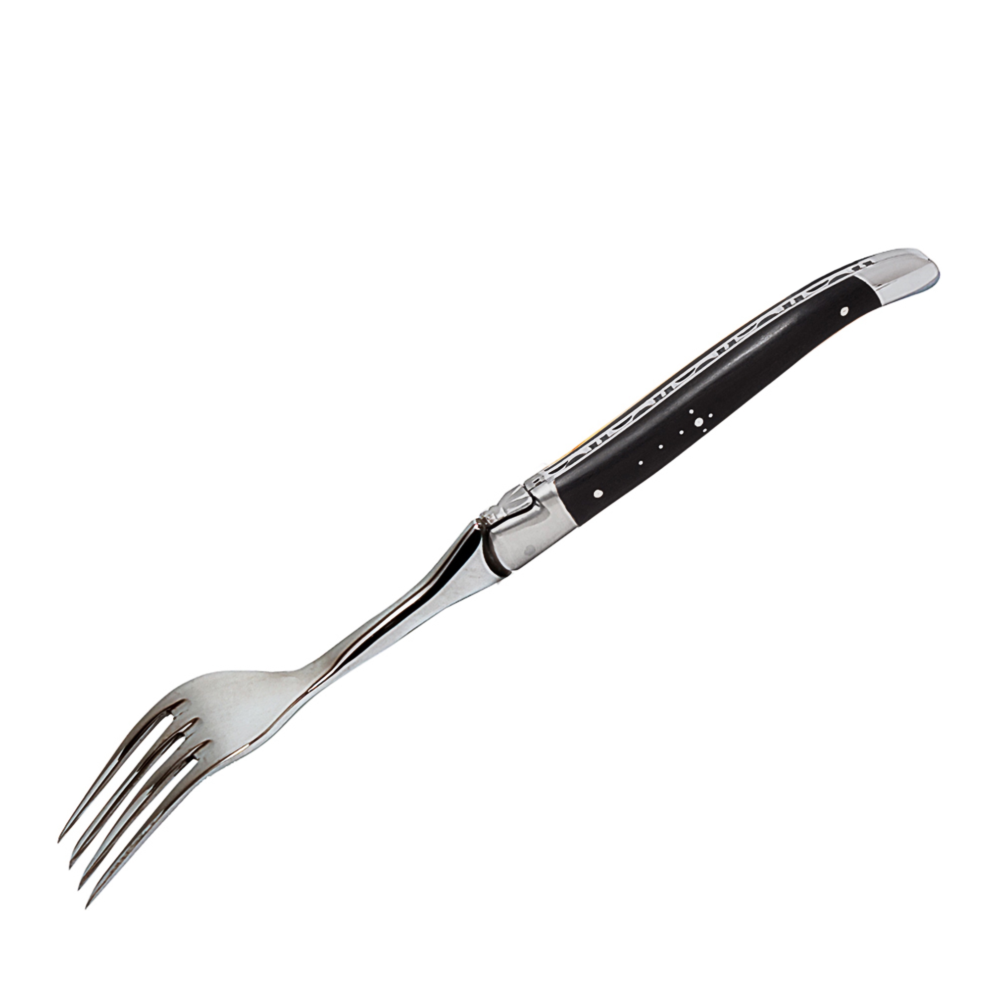 Laguiole - Steak fork ebony