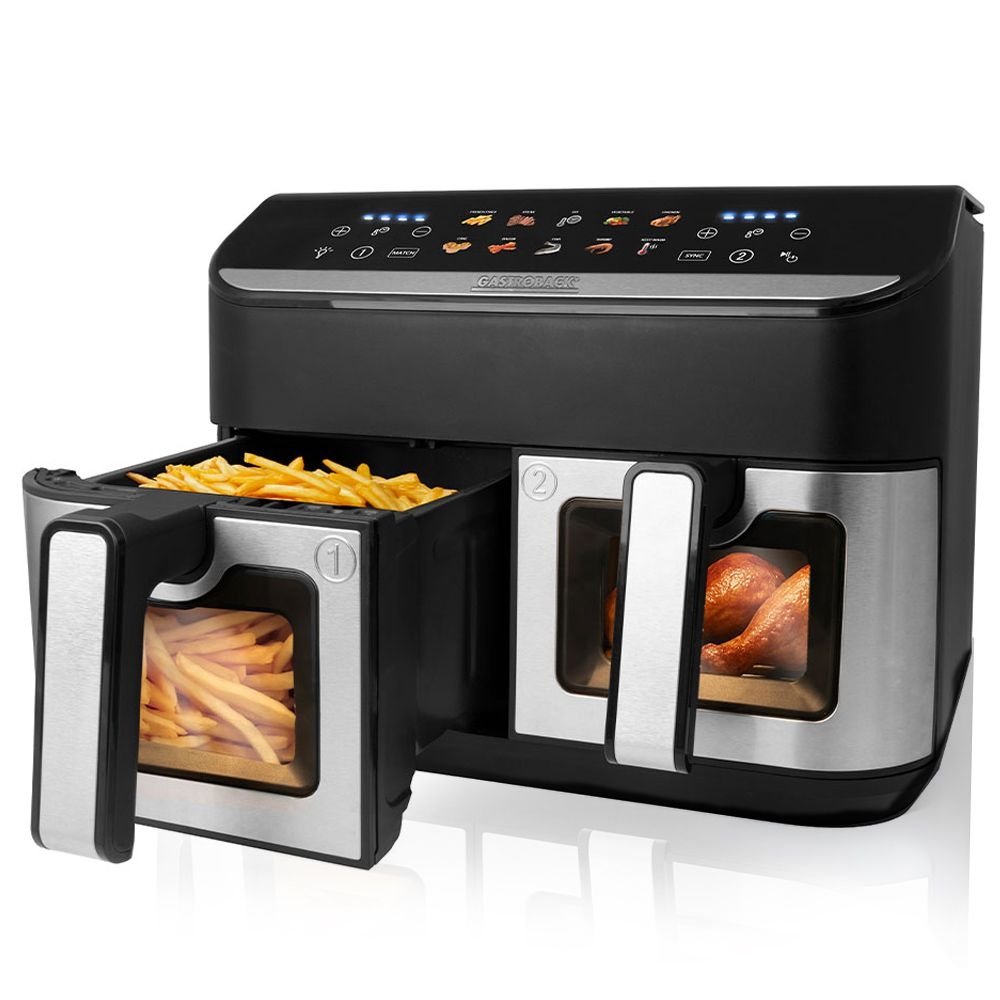 Gastroback - Multi Hot Air Fryer Duo Family 9 L