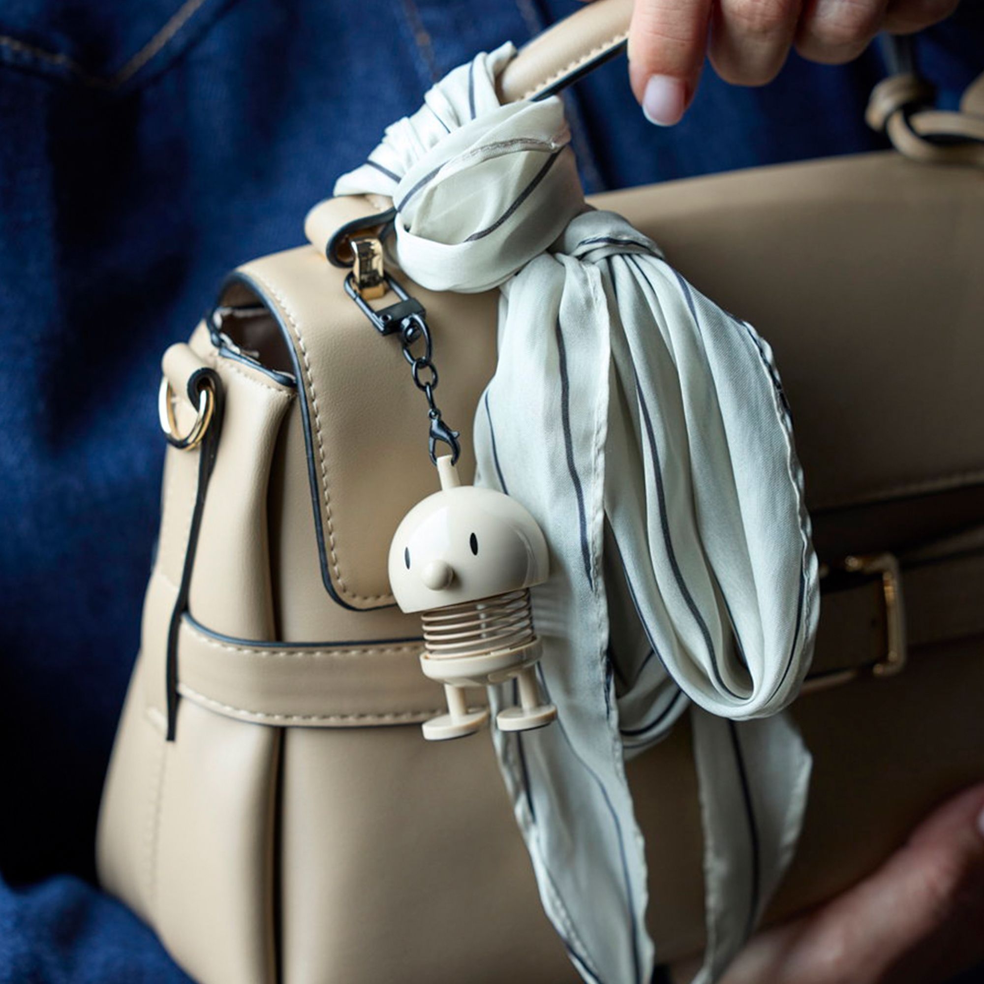 Hoptimist - Bag charm - Latte