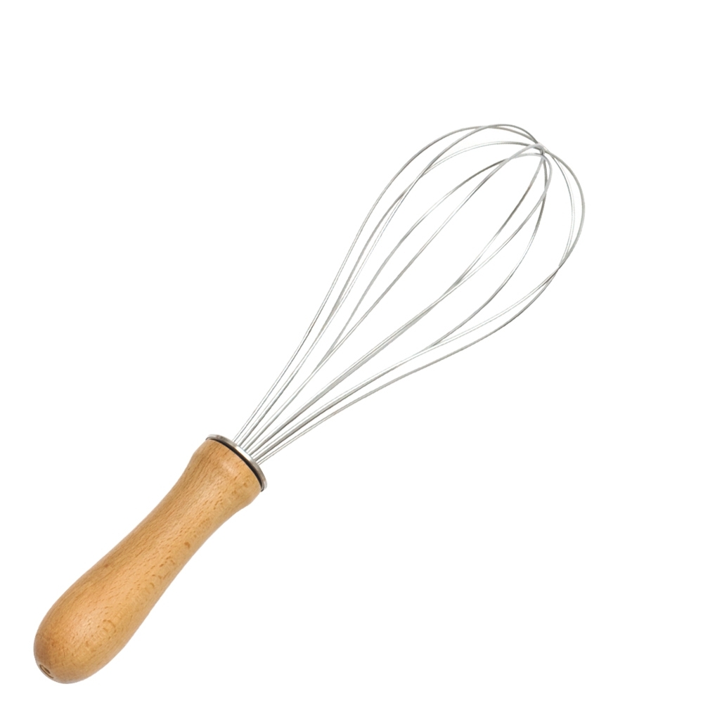 Klawe - whisk round - beech/metal