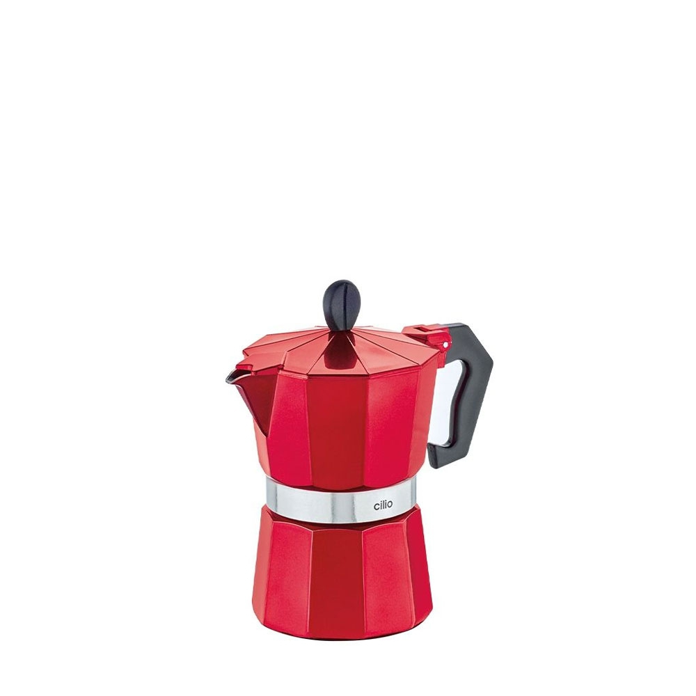 cilio - Espresso Maker "Classico" - Candy Red