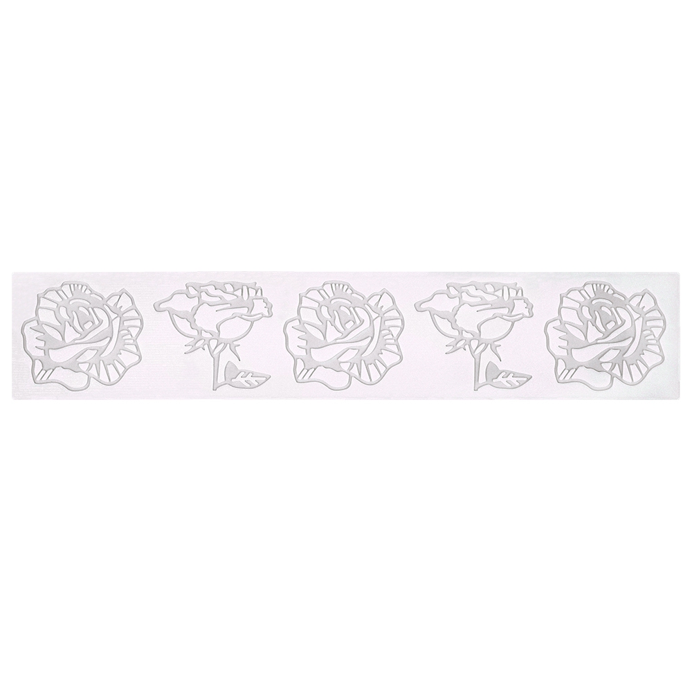 Städter - Cake lace mould Rose - 39,5 x 7,5 cm - Silicone