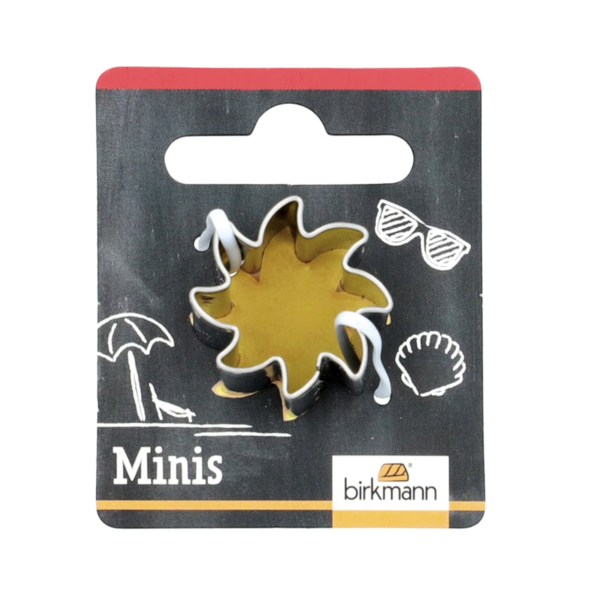 Birkmann - Mini cookie cutter - sun- 2.6 cm
