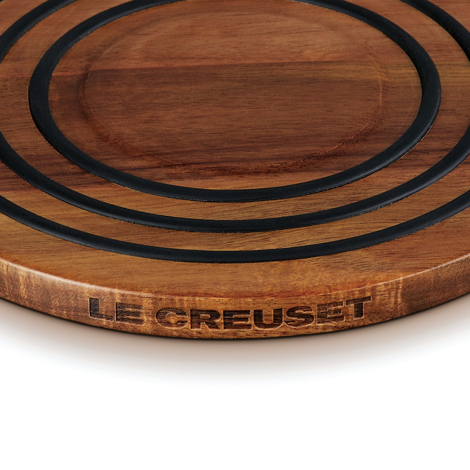 Le Creuset - Magnetischer Untersetzer aus Akazienholz Le Creuset - Magnetischer Untersetzer aus Akazienholz