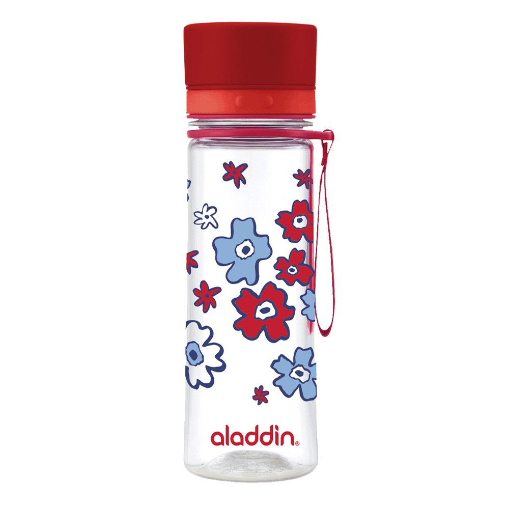 aladdin - Aveo  Water Bottle - Red graphic 300 ml