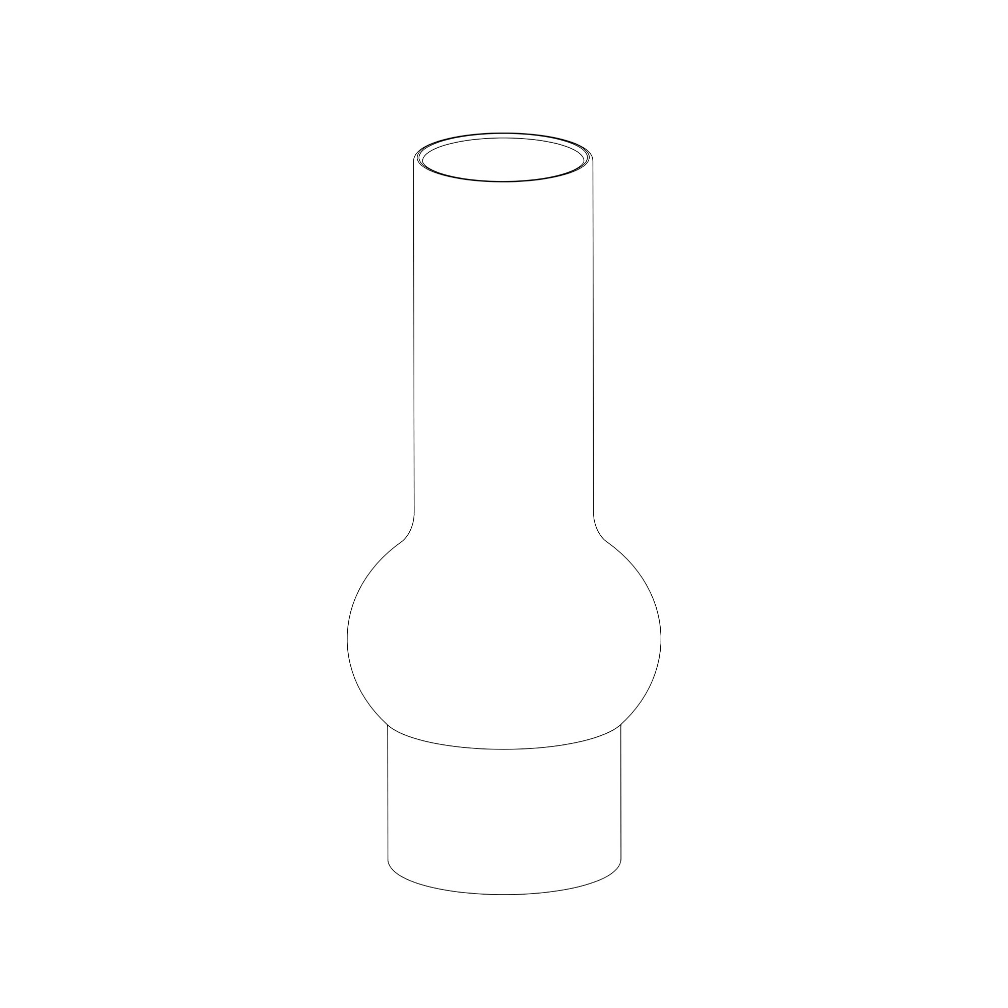 Stelton - Lamp glass for 1001