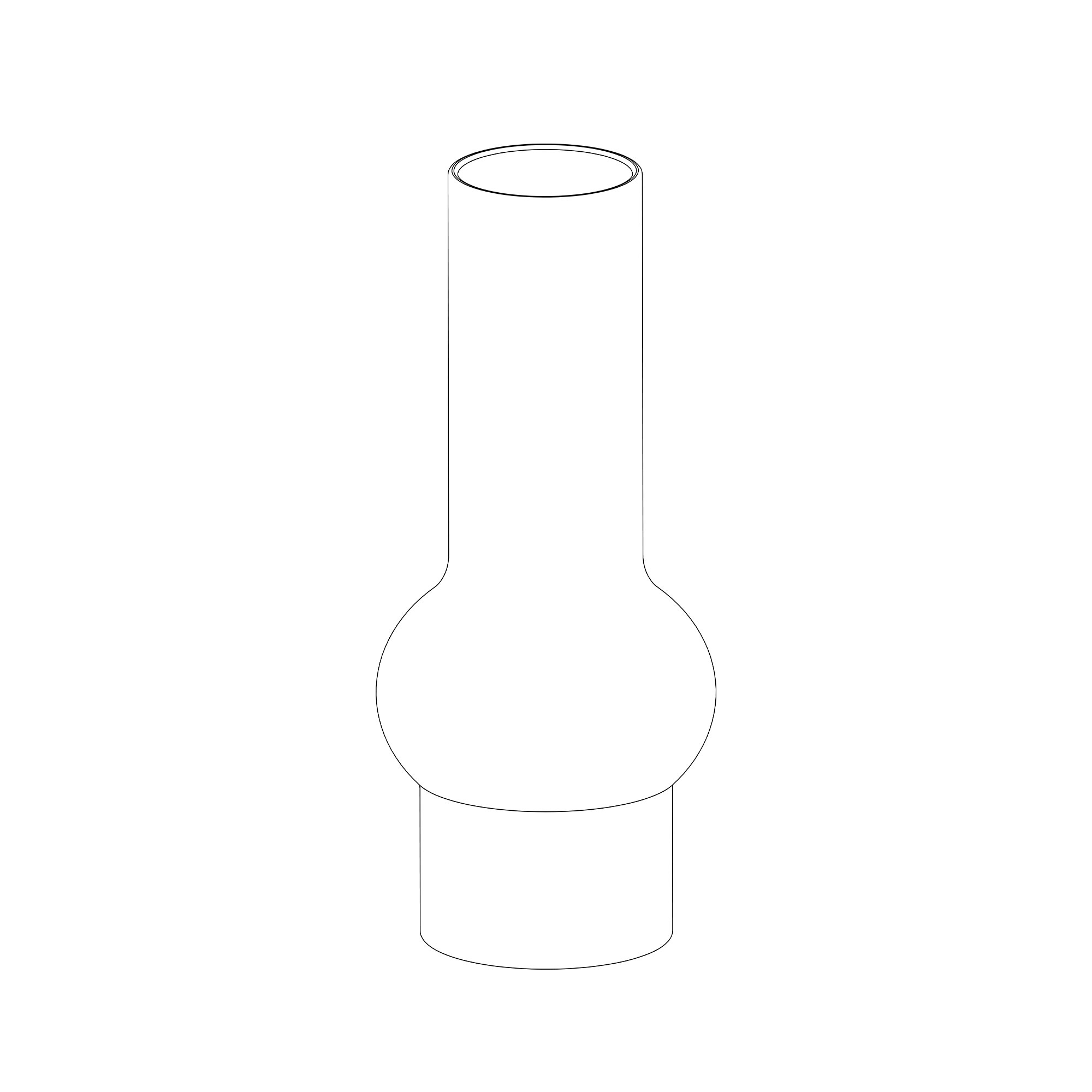 Stelton - Lampenglas für 1001