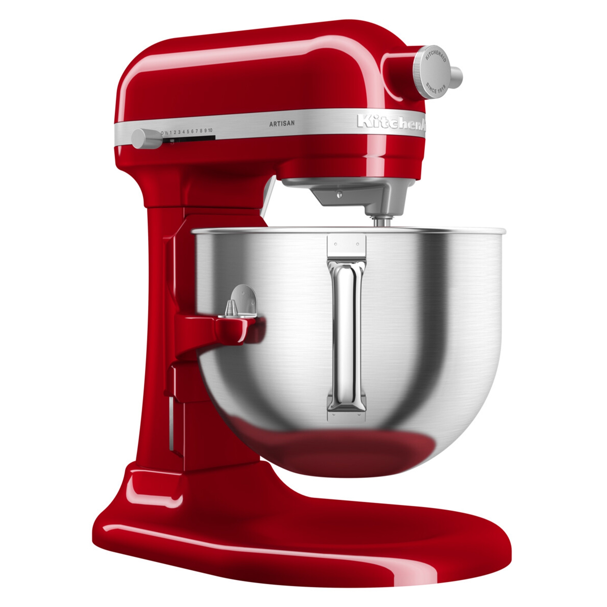 KitchenAid - Set Küchenmaschine 6,6 L + 15 tlg. Küchenhelfer-Set + Rezeptbuch „Patisserie leichtgemacht“ - Empire Rot
