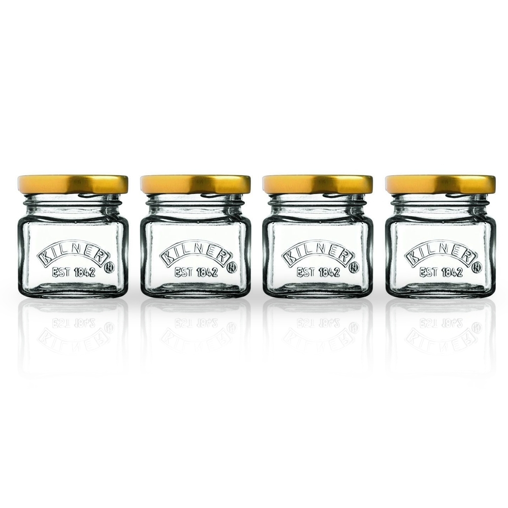 Kilner - Mini Twist Top Jars - 55 ml Kilner - Mini Twist Top Jars - 55 ml