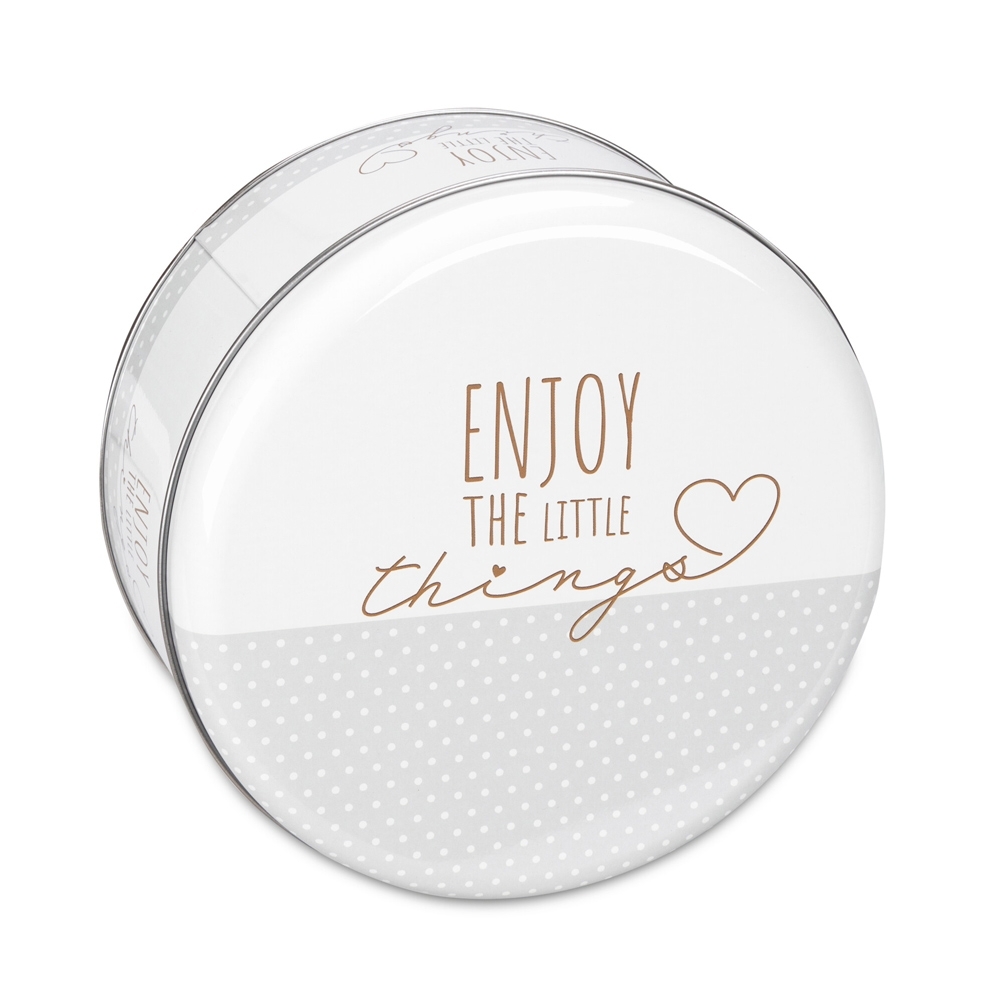Städter - Plätzchendose - Enjoy the little things - verschiedene Größen