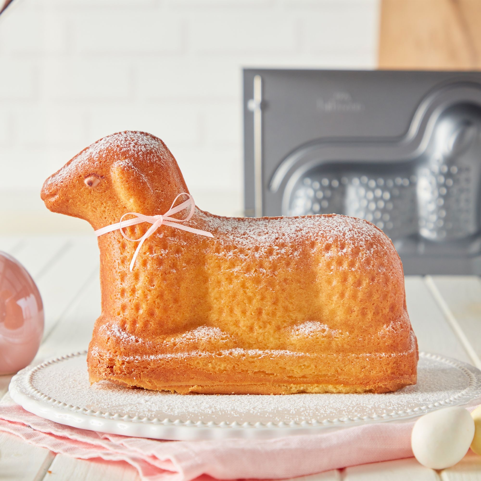 Birkmann - 3D Easter Lamb baking tin - All you need is spring - 26.5 x 16.5 cm - 900 ml