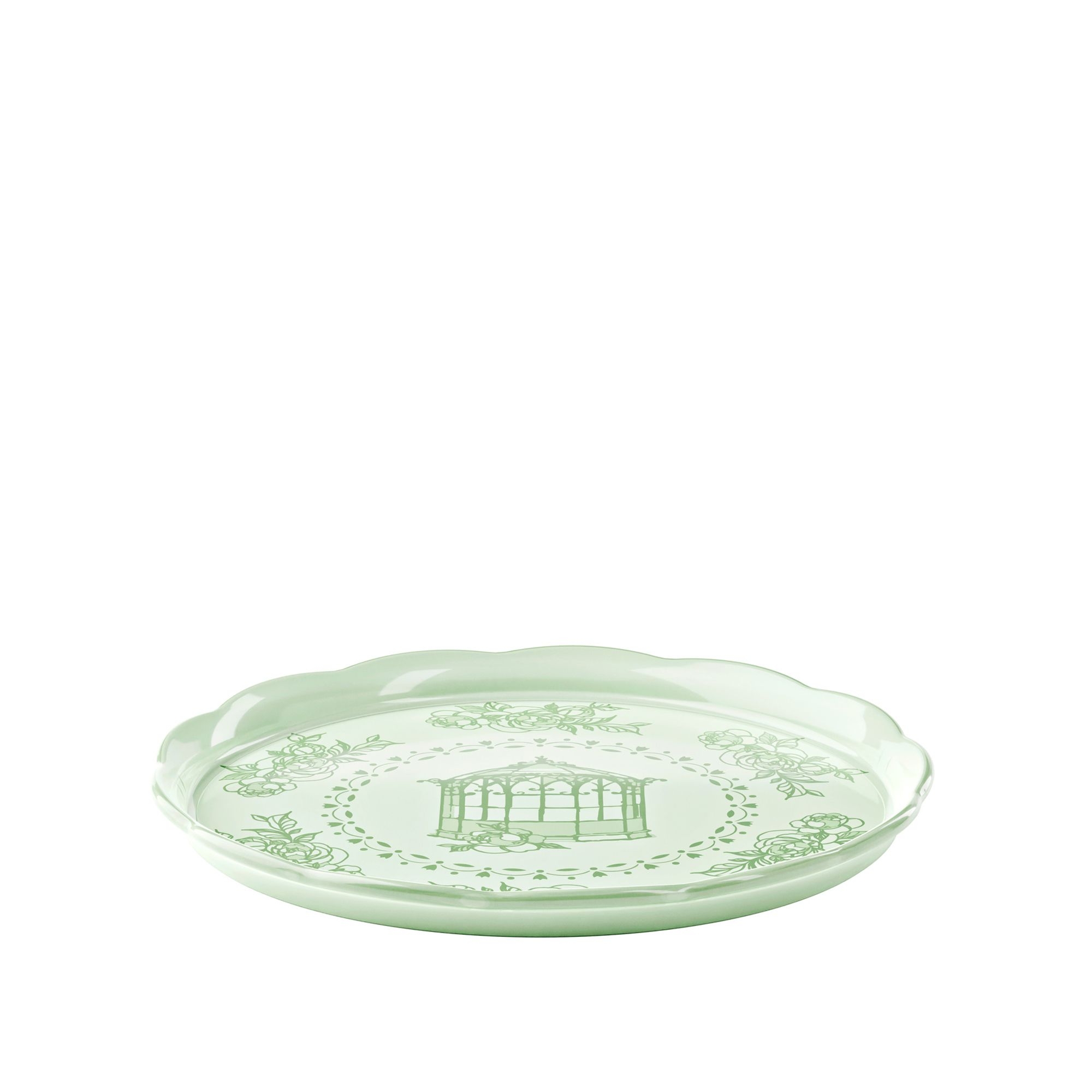 Guzzini – Large round tray 'JOSEPHINE' - Dusty Green