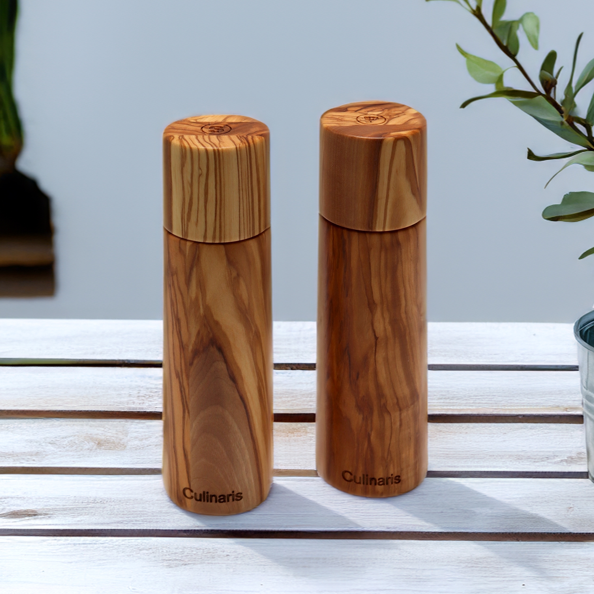 Pepper mill - 20 cm - Olive wood | Culinaris Pepper mill - 20 cm - Olive wood | Culinaris