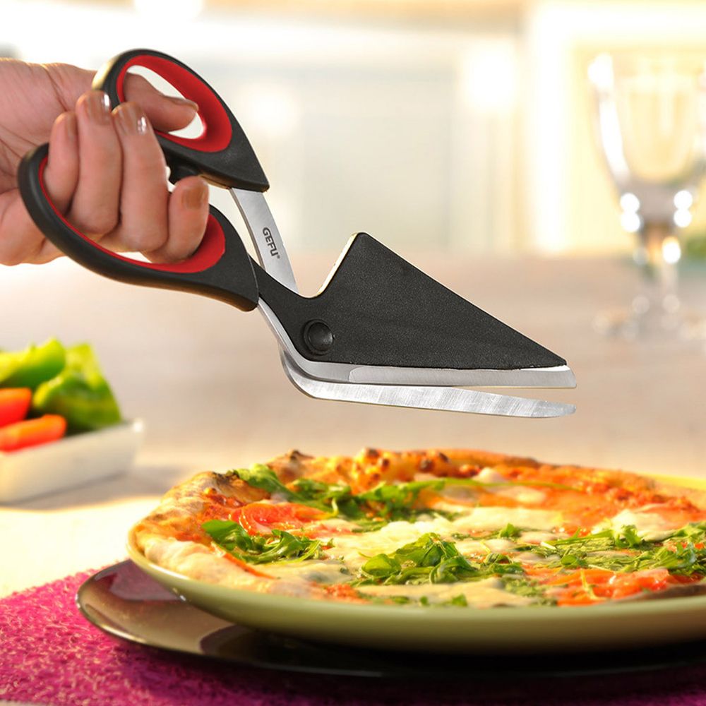 Gefu - Pizza scissors PEZZO, red