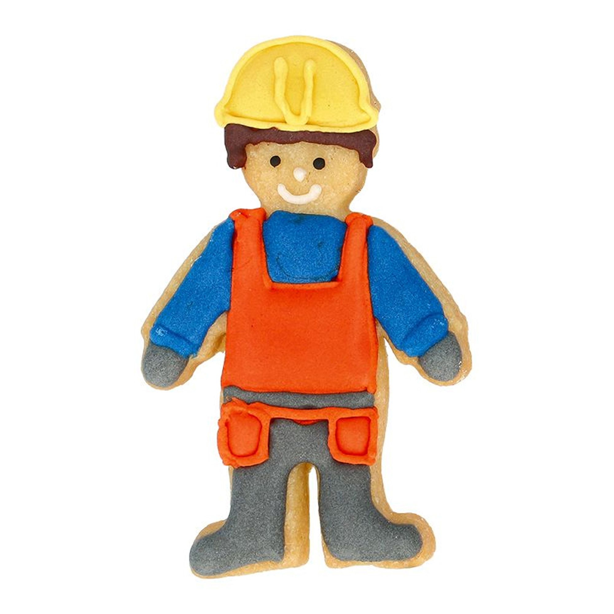 Birkmann - Cookie Cutter / Construction worker, 8 cm