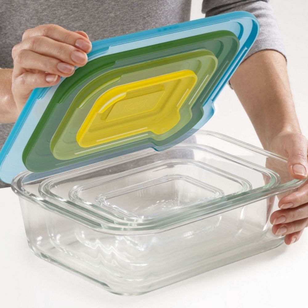 Joseph Joseph - Nest ™ Glass Storage 4 Pieces Joseph Joseph - Nest ™ Glass Storage 4 Pieces
