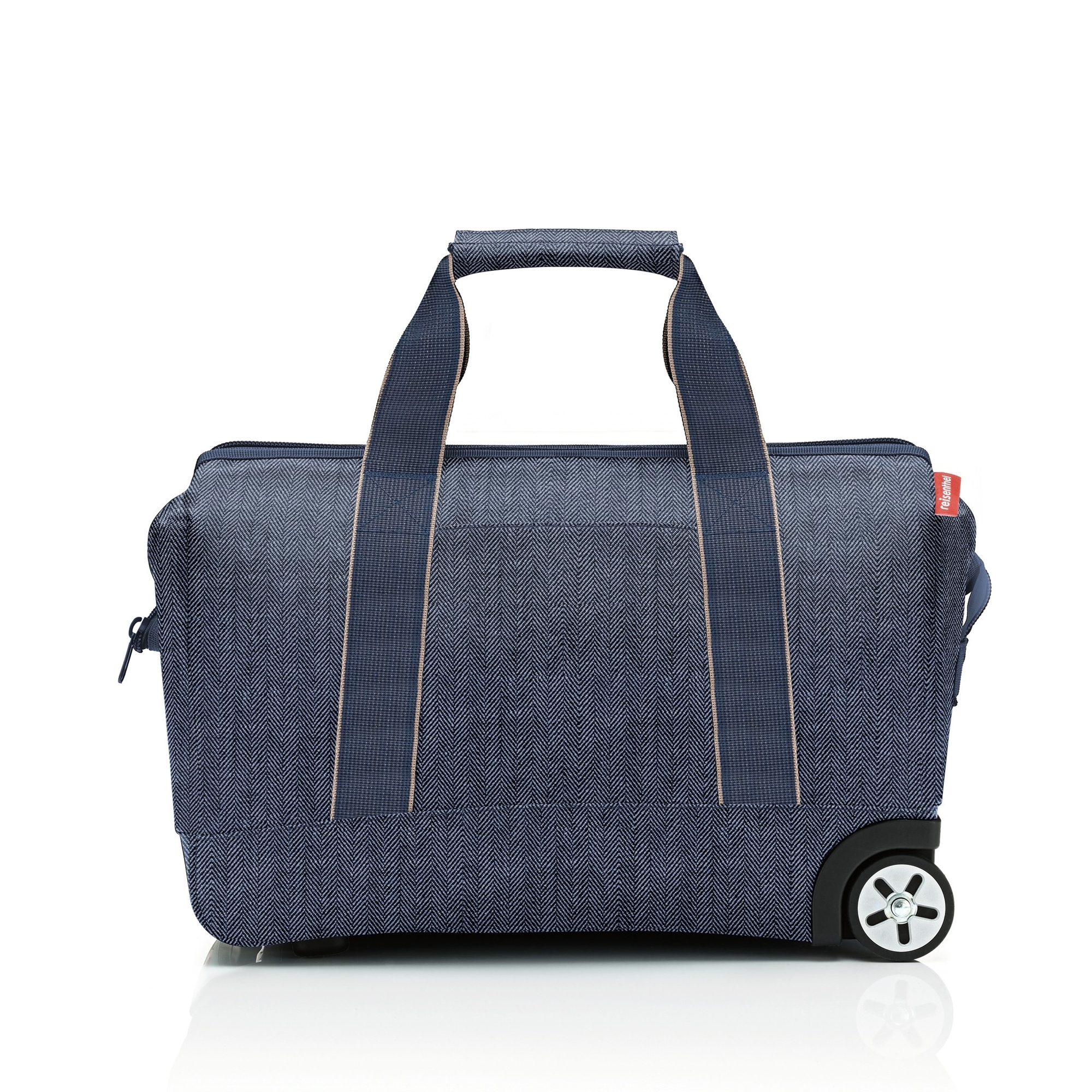 reisenthel - allrounder trolley - herringbone dark blue
