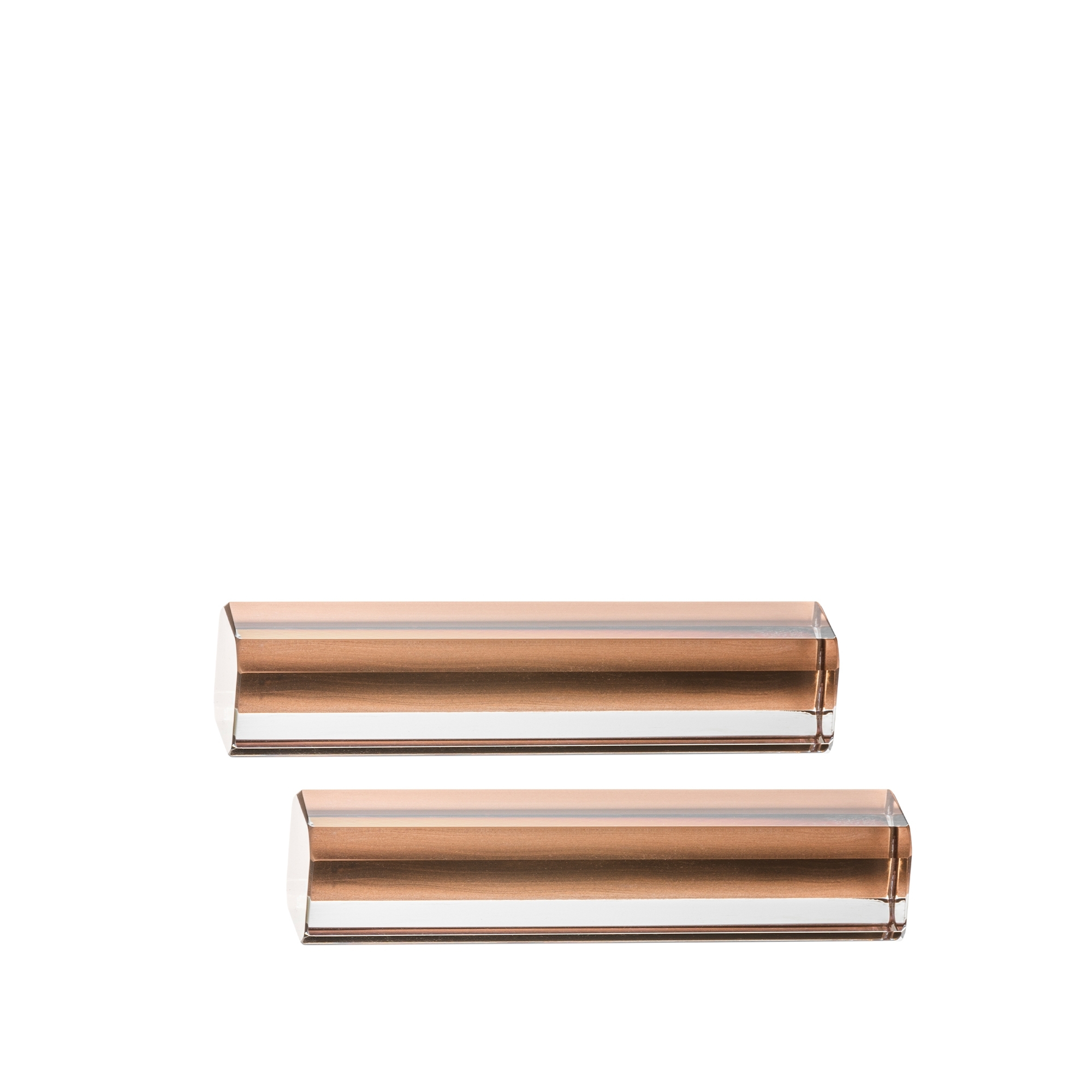 Eisch - Set of 2 knife rests, copper